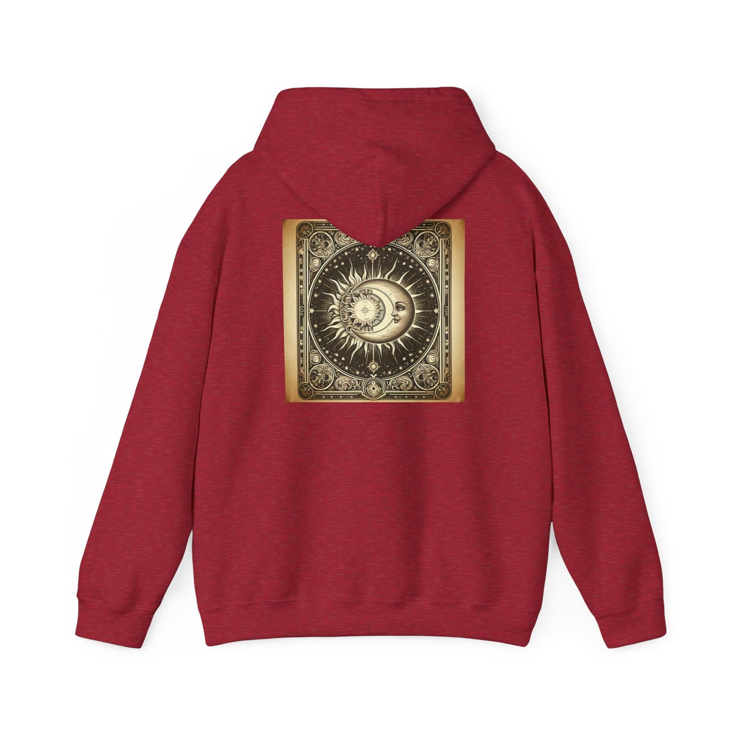 Celestial Hoodie, Cosmic Mystic Sweatshirt, Unisex Pullover, Galaxy Jumper, Space Theme Hoodie, Celestial Clothing