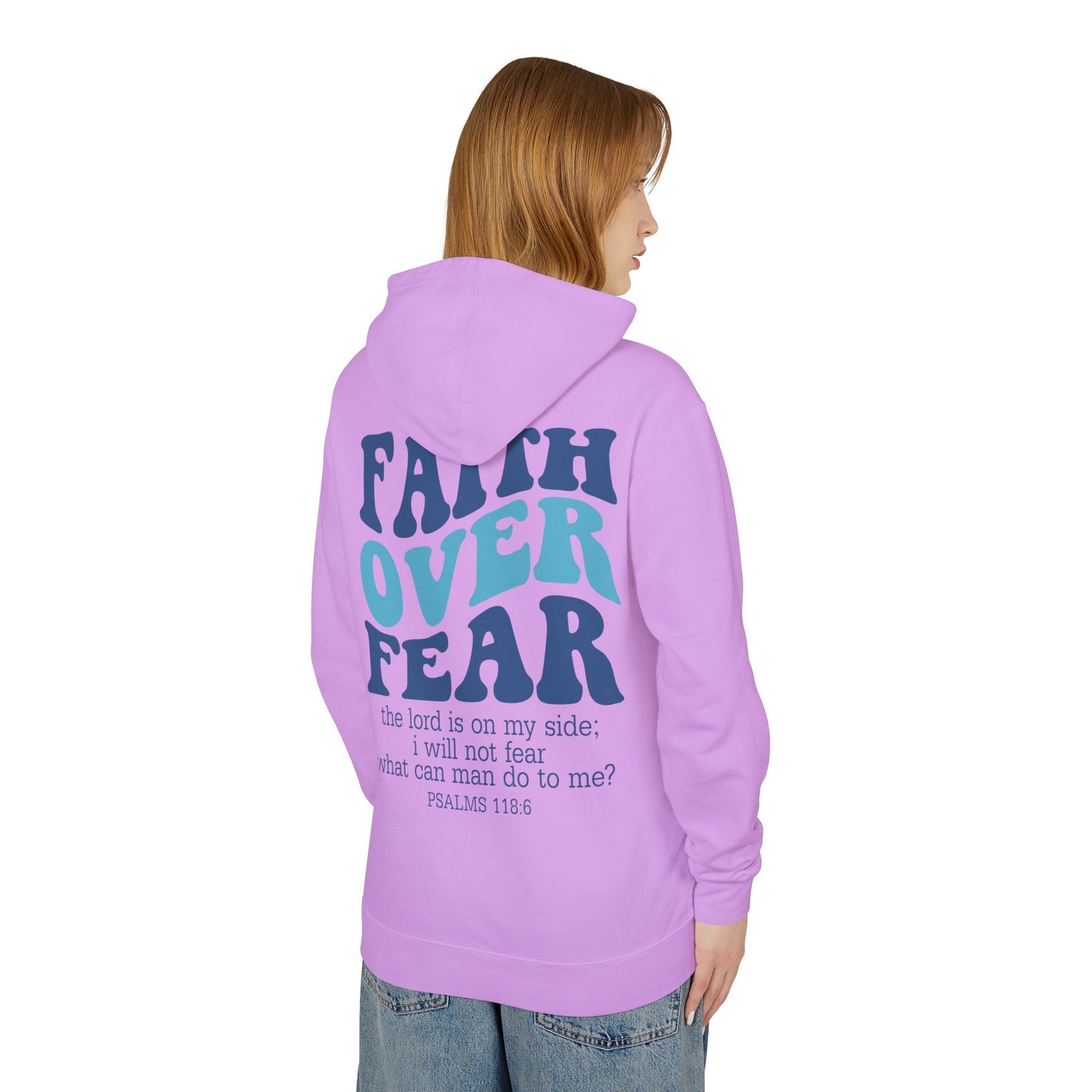 Faith Over Fear Lightweight Hoodie