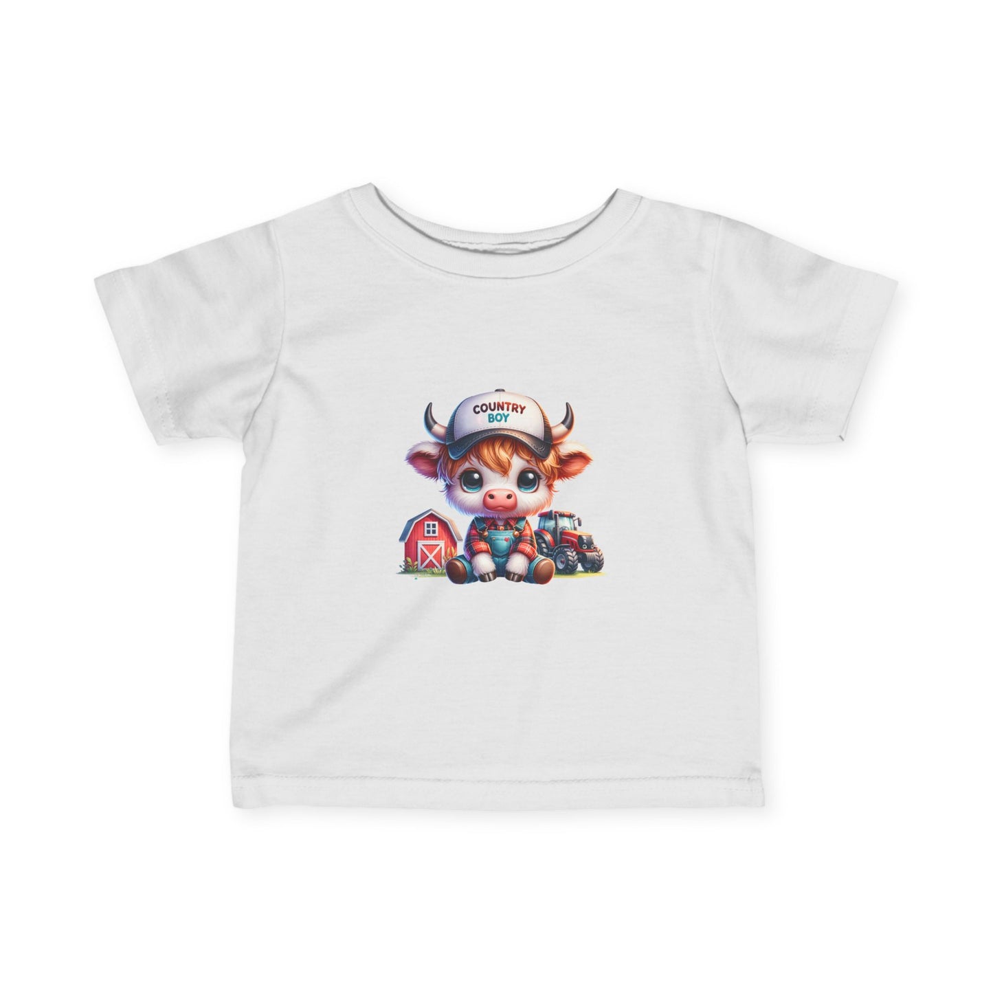 Country Boy Baby Tee, Western Infant Shirt, Cowboy Baby Top, Southern Toddler T-Shirt, Ranch Baby Clothes