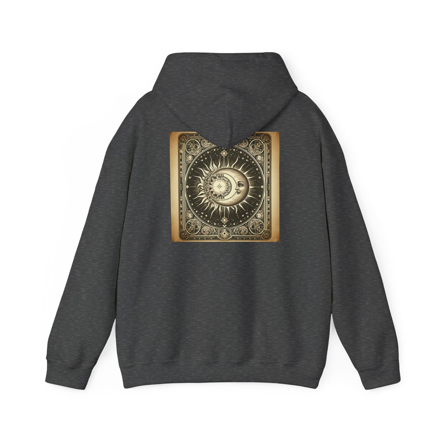 Celestial Hoodie, Cosmic Mystic Sweatshirt, Unisex Pullover, Galaxy Jumper, Space Theme Hoodie, Celestial Clothing