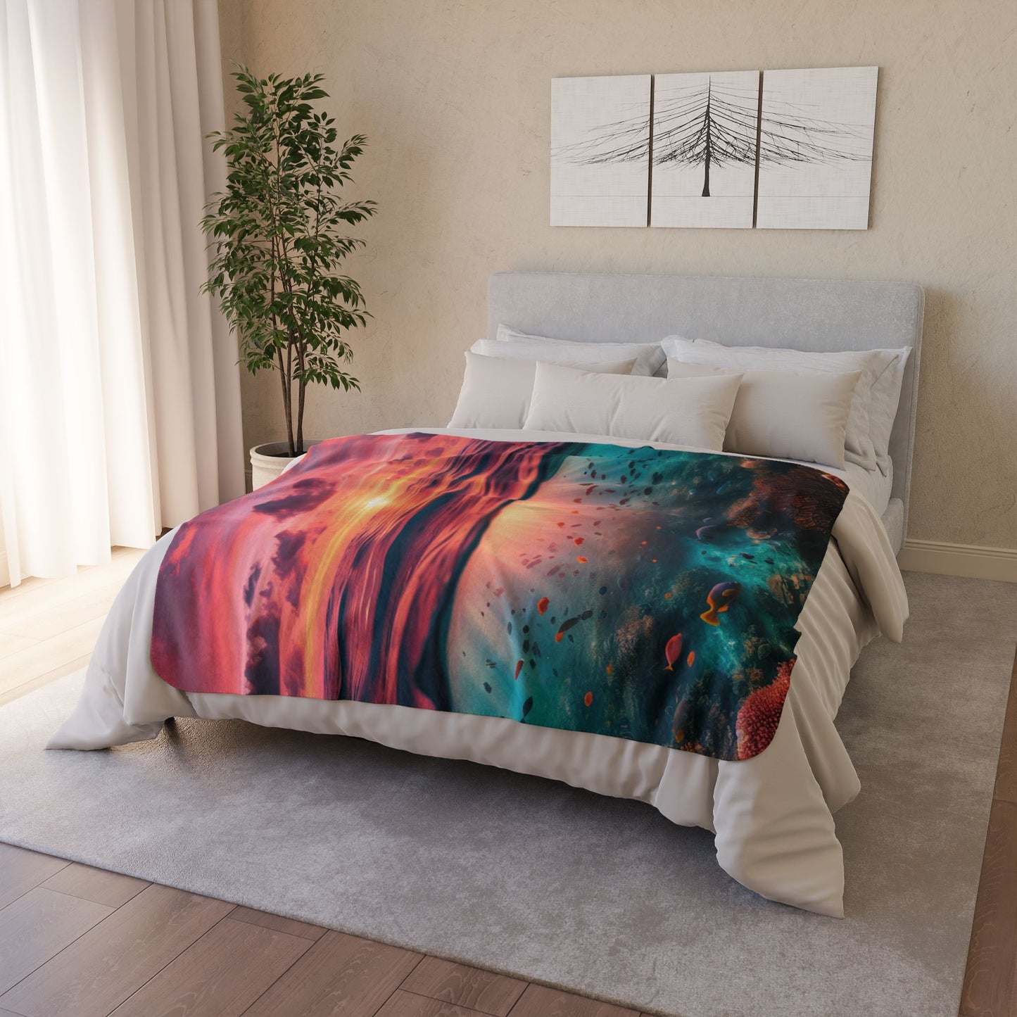 Fleece Sherpa Blanket