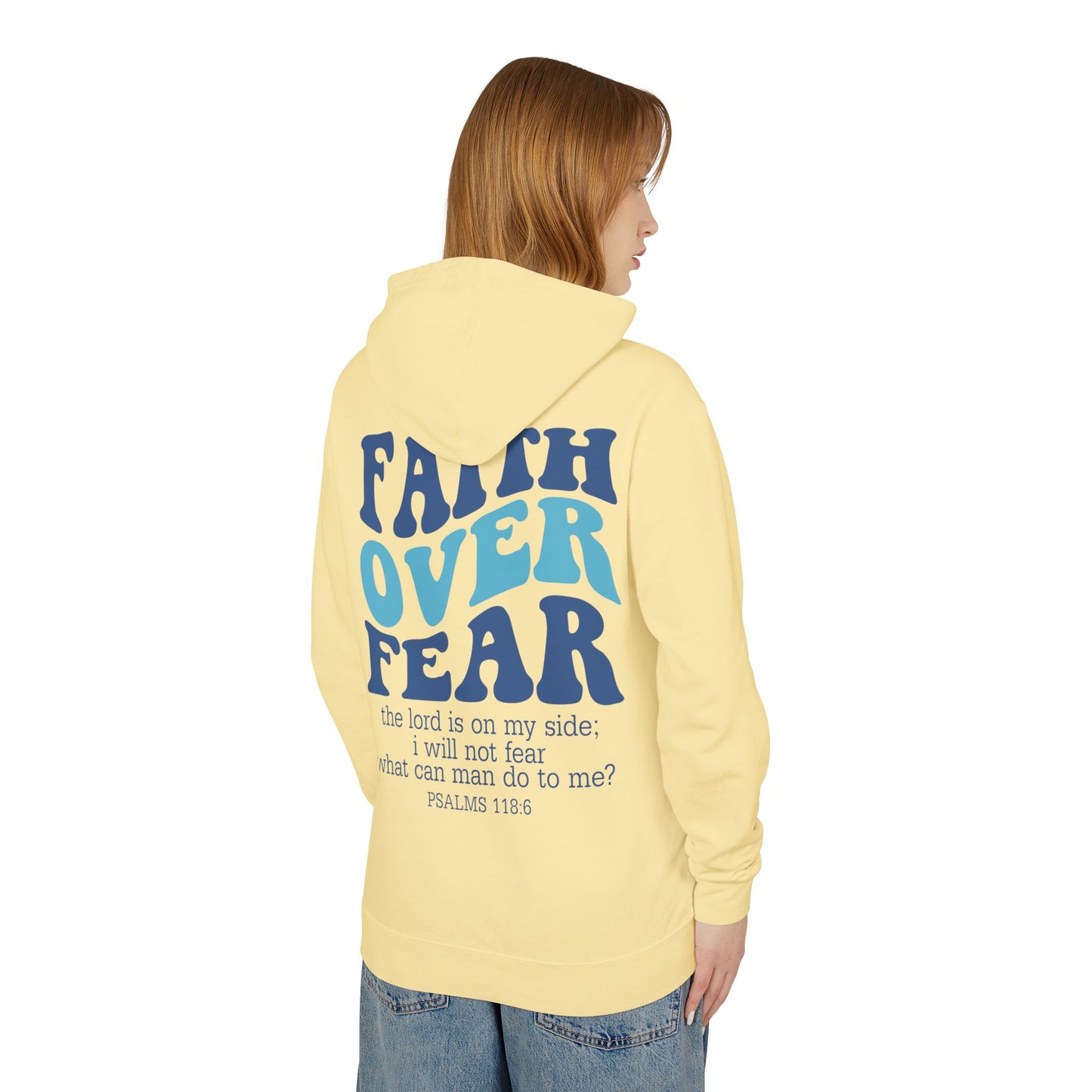 Faith Over Fear Lightweight Hoodie