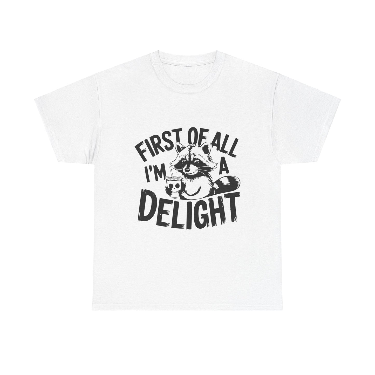 T-Shirt - 'im a delight' Unisex Heavy Cotton Tee