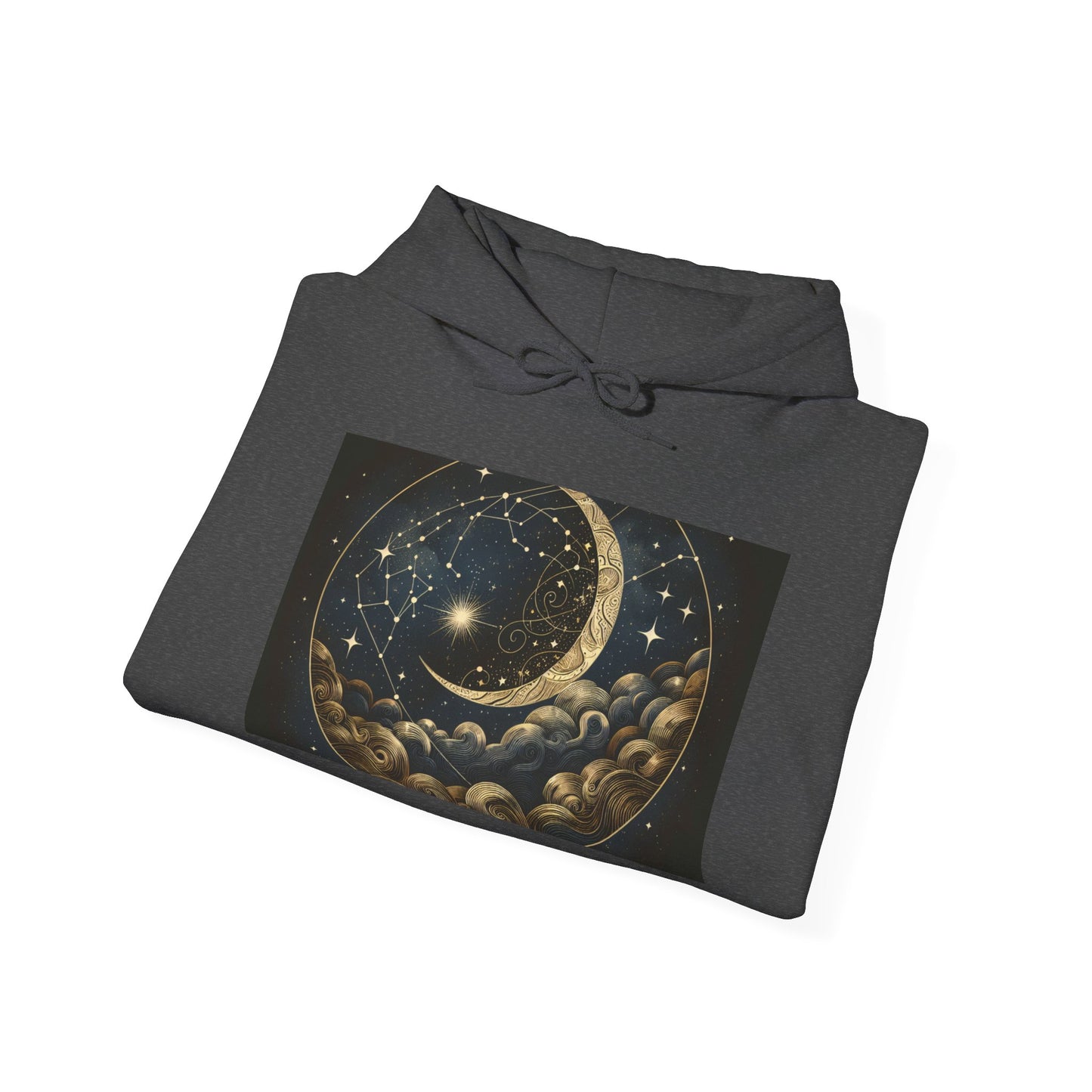 Celestial Hoodie, Cosmic Mystic Sweatshirt, Unisex Pullover, Galaxy Jumper, Space Theme Hoodie, Celestial Clothing