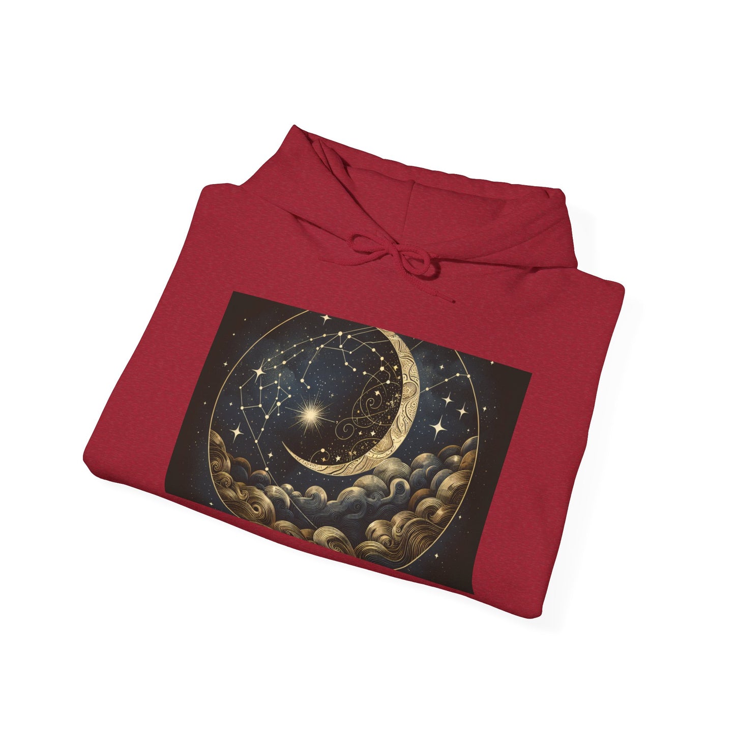 Celestial Hoodie, Cosmic Mystic Sweatshirt, Unisex Pullover, Galaxy Jumper, Space Theme Hoodie, Celestial Clothing