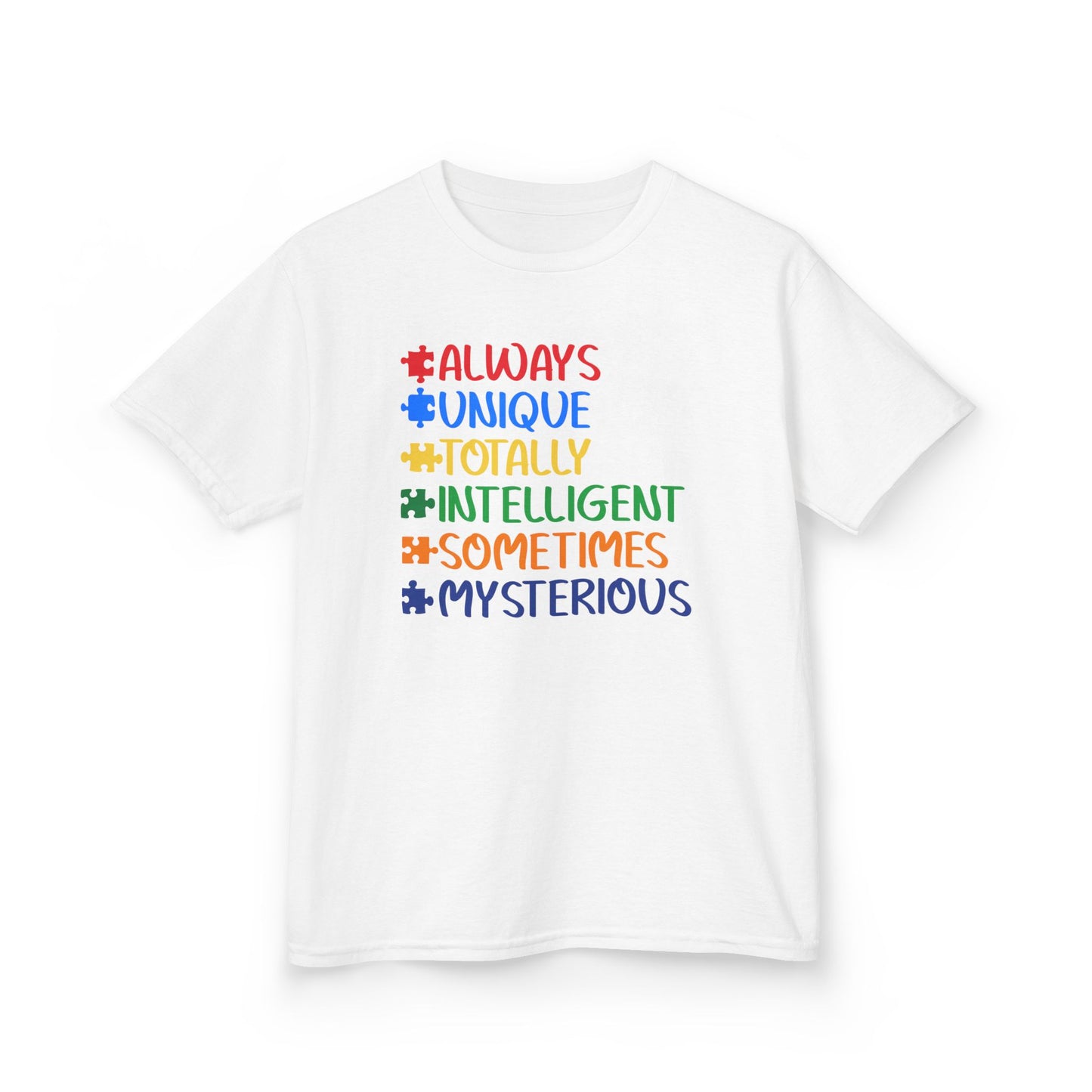 Positive Vibes Kids Tee - Unique, Intelligent, Mysterious