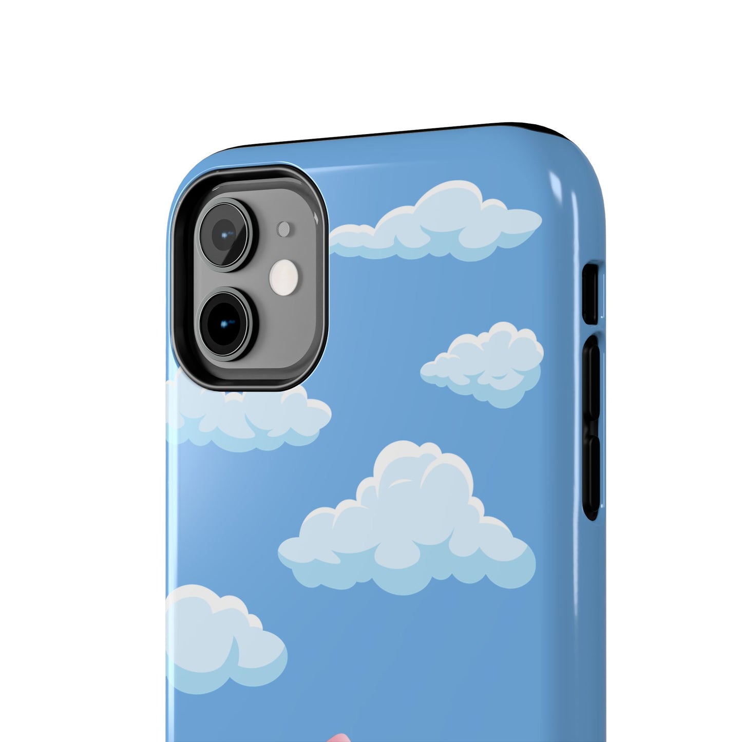 Cartoon Elephant Tough Phone Case - Cute Animal Lover Gift, Protective Cover for