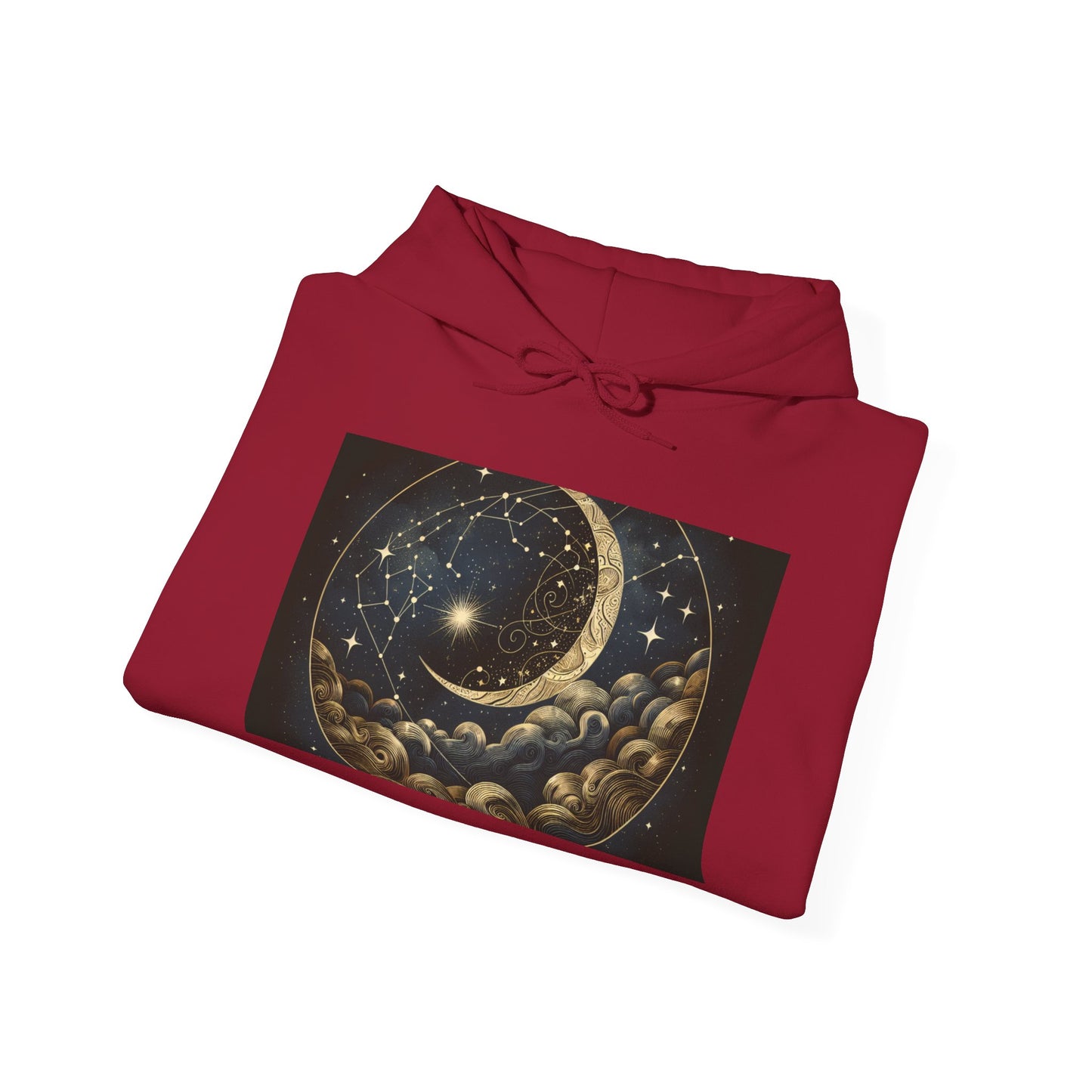 Celestial Hoodie, Cosmic Mystic Sweatshirt, Unisex Pullover, Galaxy Jumper, Space Theme Hoodie, Celestial Clothing