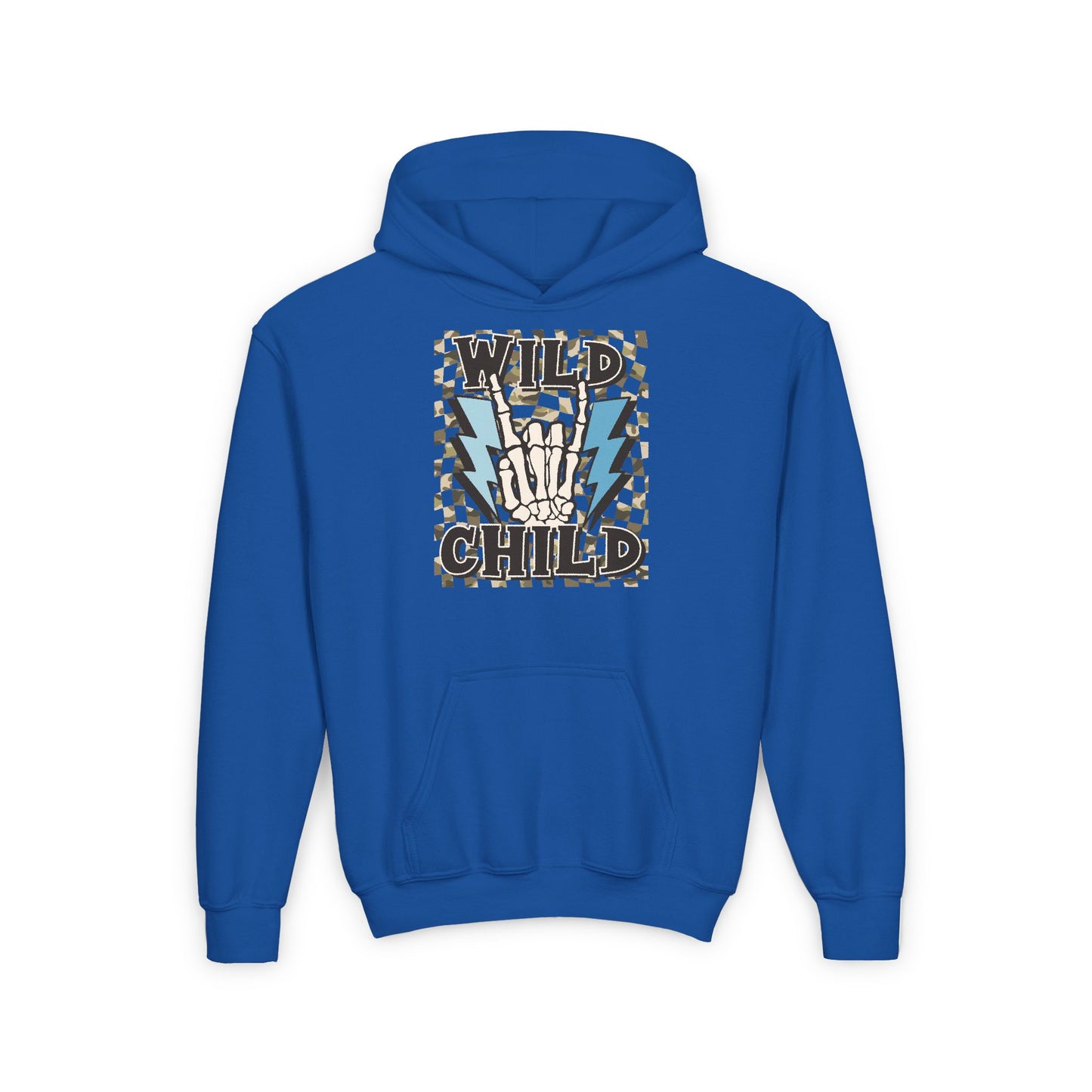 Wild Child Kids Hoodie - Warm Youth Hooded Sweatshirt