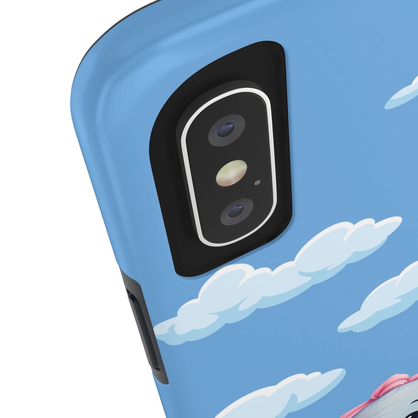 Cartoon Elephant Tough Phone Case - Cute Animal Lover Gift, Protective Cover for