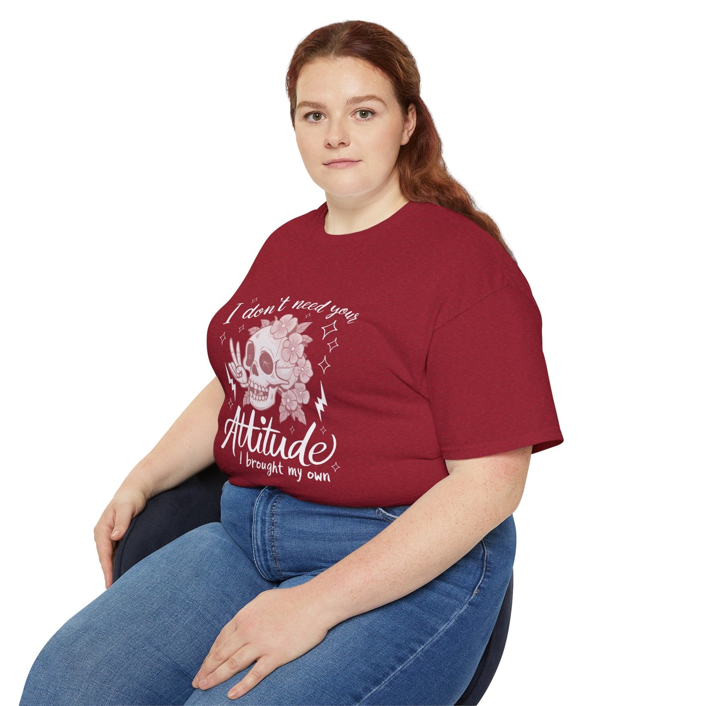 Attitude Unisex Tee - Funny Quote Shirt, Sarcastic Graphic Tee, Humor T-Shirt, Men Women Unisex Top, Cool Statement Apparel