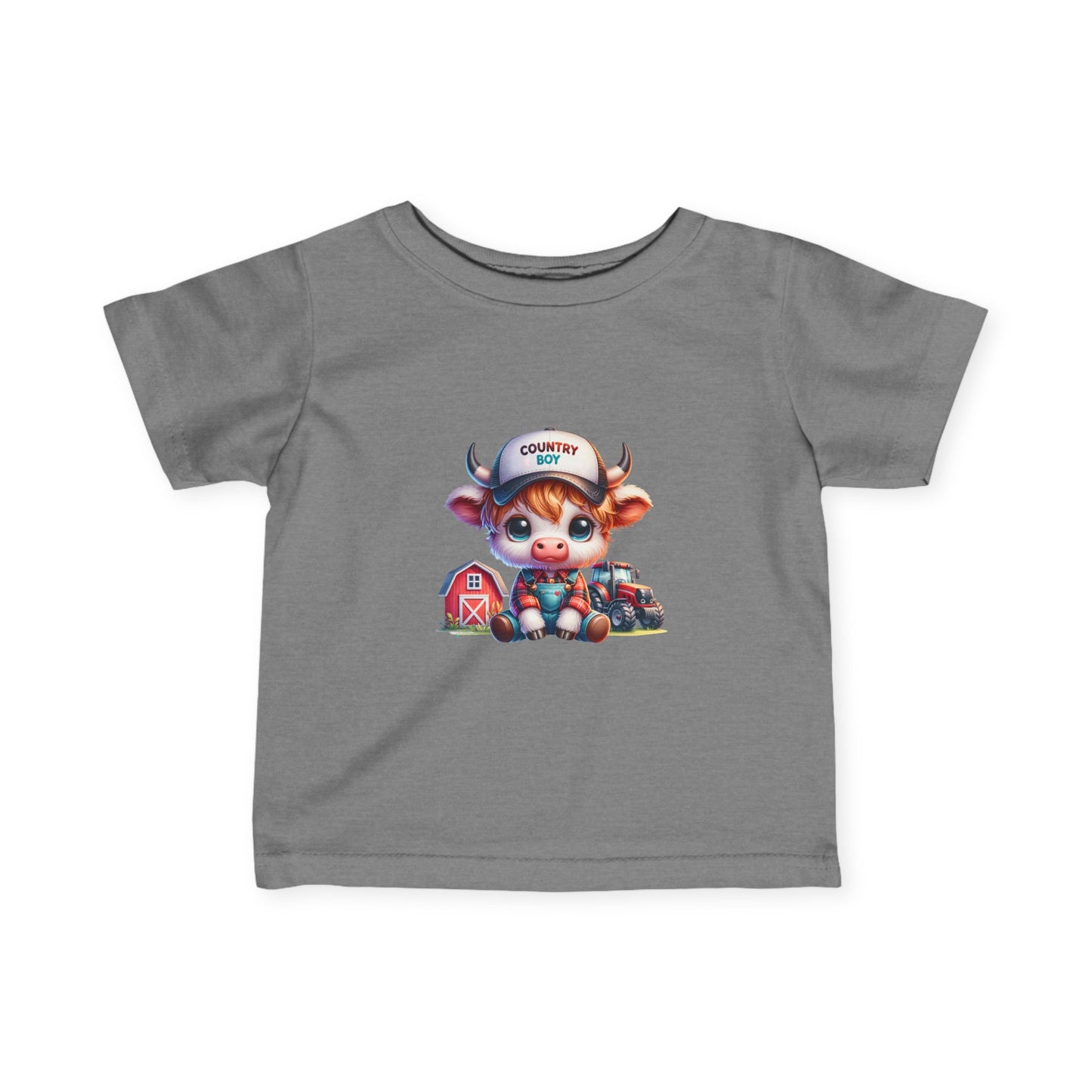 Country Boy Baby Tee, Western Infant Shirt, Cowboy Baby Top, Southern Toddler T-Shirt, Ranch Baby Clothes