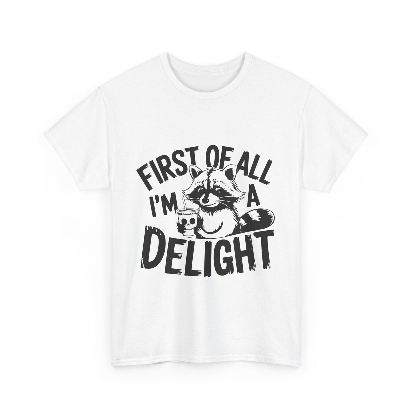 T-Shirt - 'im a delight' Unisex Heavy Cotton Tee