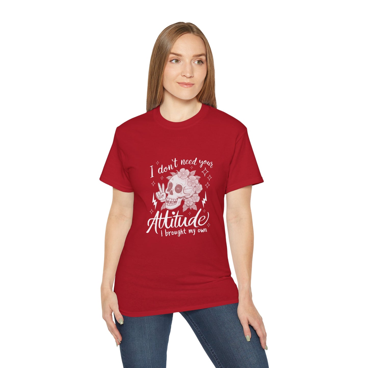Attitude Unisex Tee - Funny Quote Shirt, Sarcastic Graphic Tee, Humor T-Shirt, Men Women Unisex Top, Cool Statement Apparel