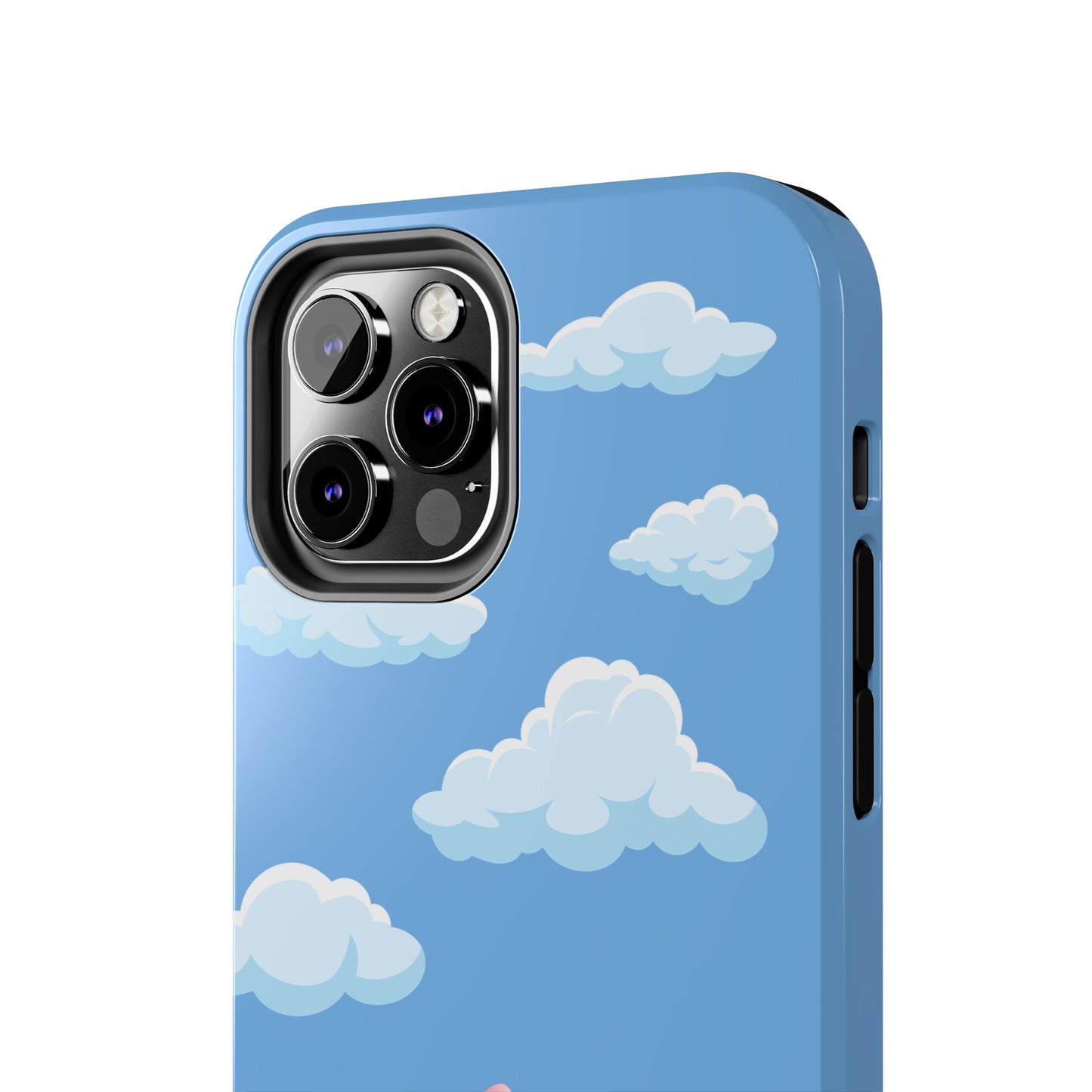 Cartoon Elephant Tough Phone Case - Cute Animal Lover Gift, Protective Cover for