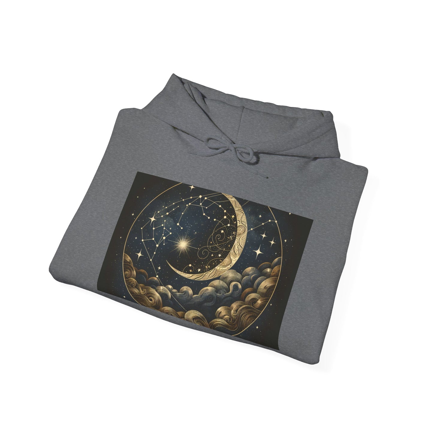 Celestial Hoodie, Cosmic Mystic Sweatshirt, Unisex Pullover, Galaxy Jumper, Space Theme Hoodie, Celestial Clothing