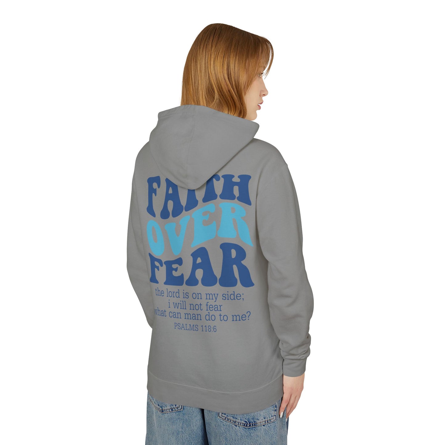 Faith Over Fear Lightweight Hoodie
