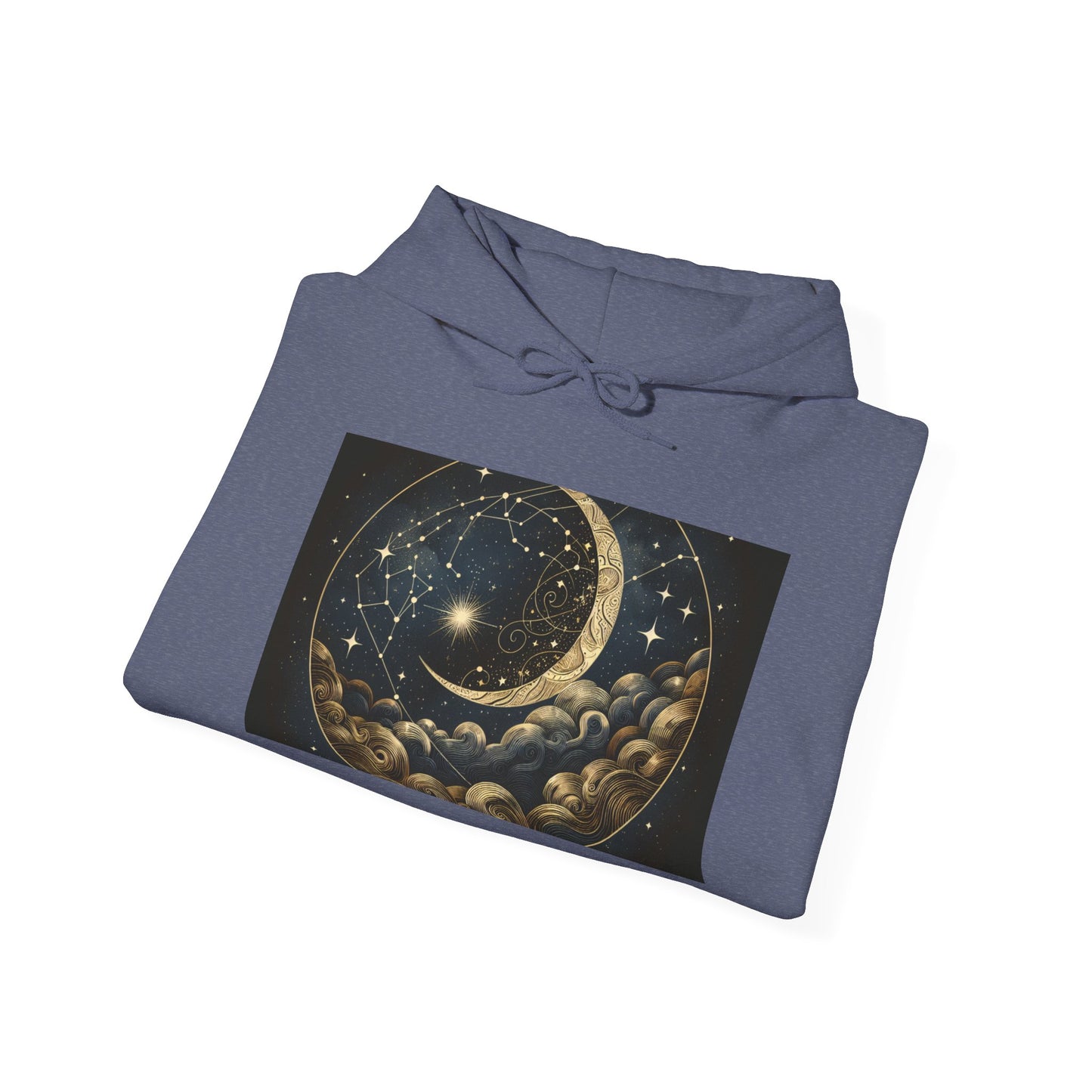 Celestial Hoodie, Cosmic Mystic Sweatshirt, Unisex Pullover, Galaxy Jumper, Space Theme Hoodie, Celestial Clothing
