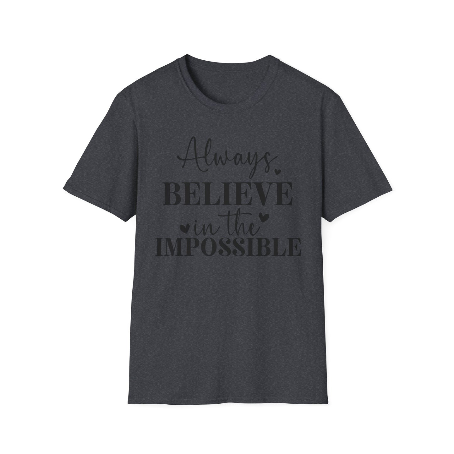 Inspiration Softstyle T-Shirt, Comfortable Tee, Motivational Shirt, Inspirational Clothing, Cozy Graphic Tee, Positive Vibes Top