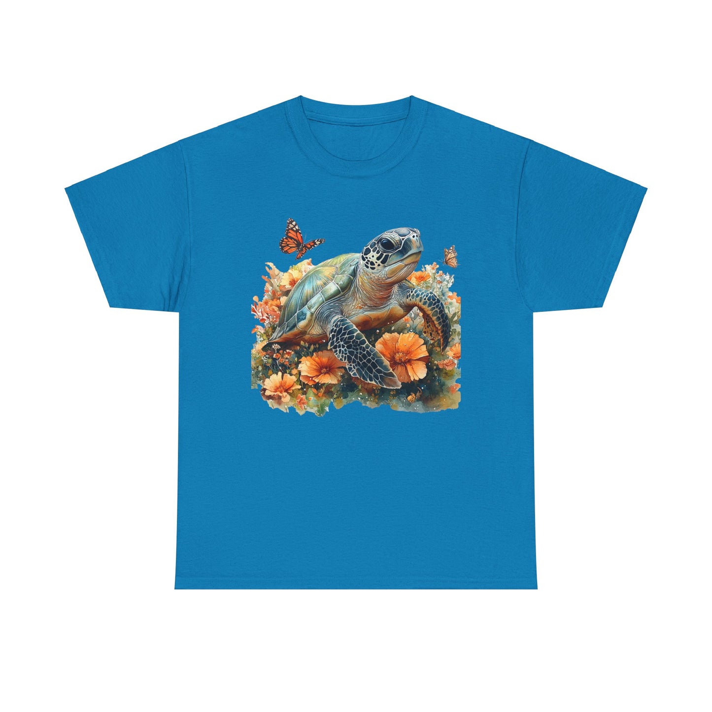 Sea Turtle Tee - Vibrant Colors Unisex