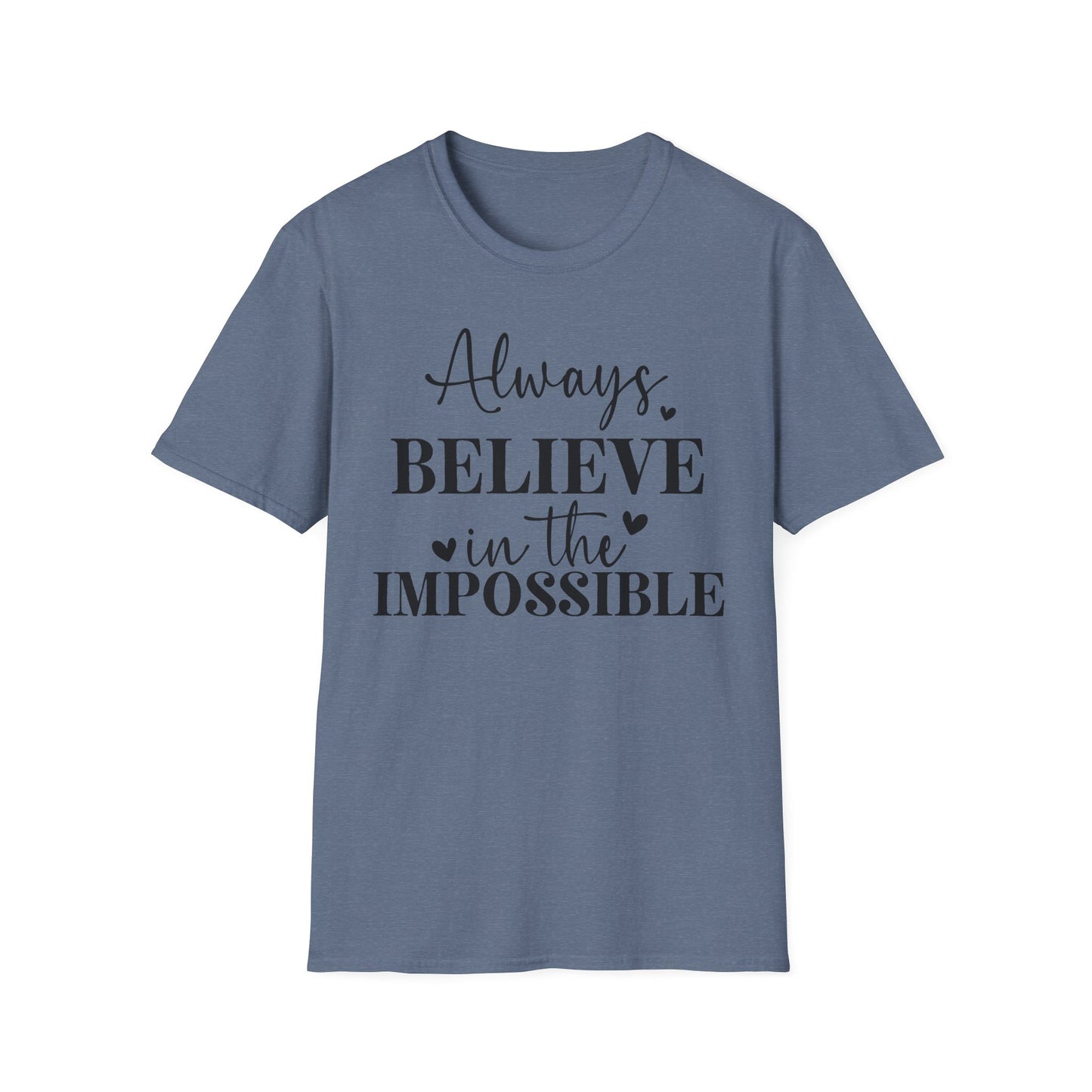 Inspiration Softstyle T-Shirt, Comfortable Tee, Motivational Shirt, Inspirational Clothing, Cozy Graphic Tee, Positive Vibes Top