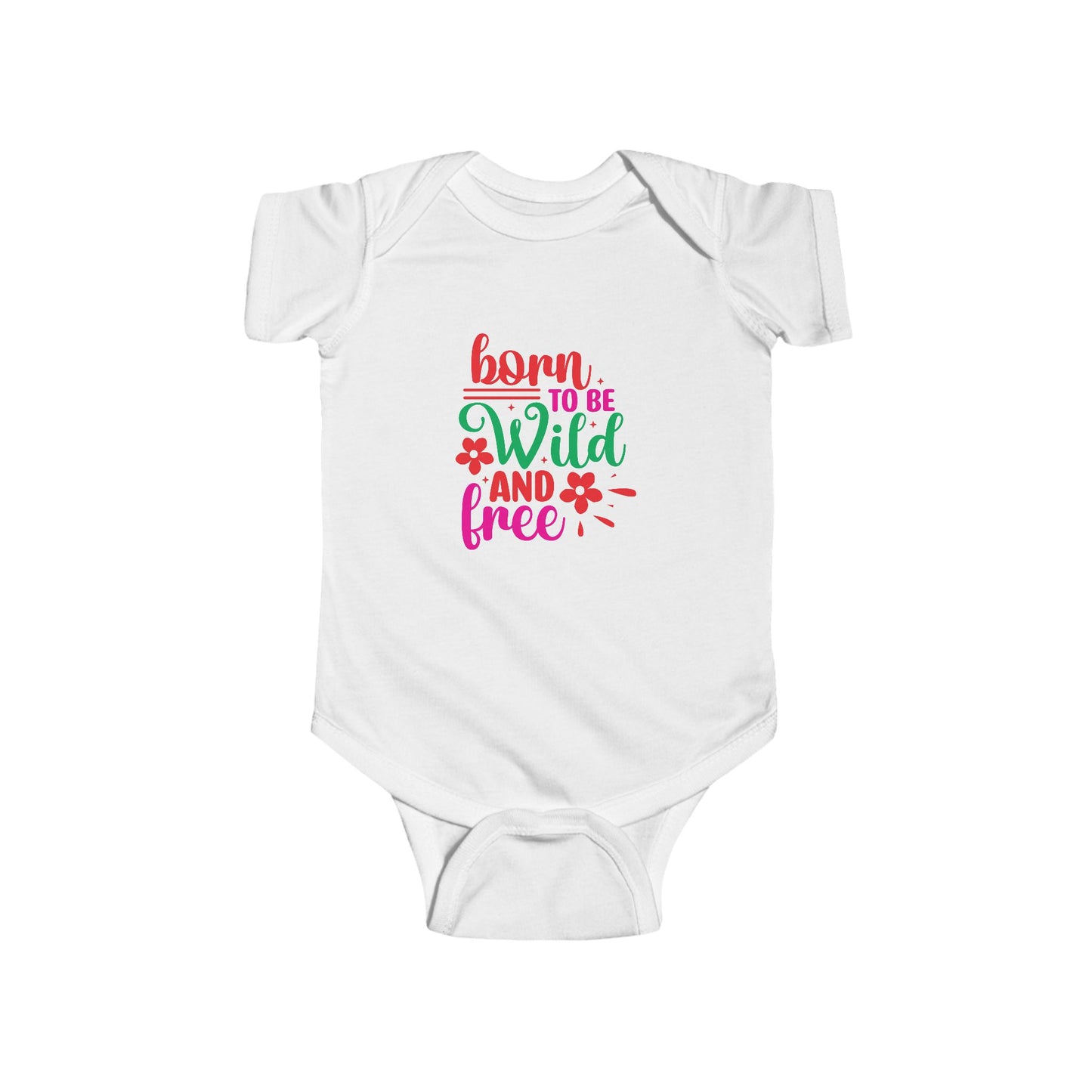 Infant Bodysuit - 'Born to be Wild' - Baby Romper