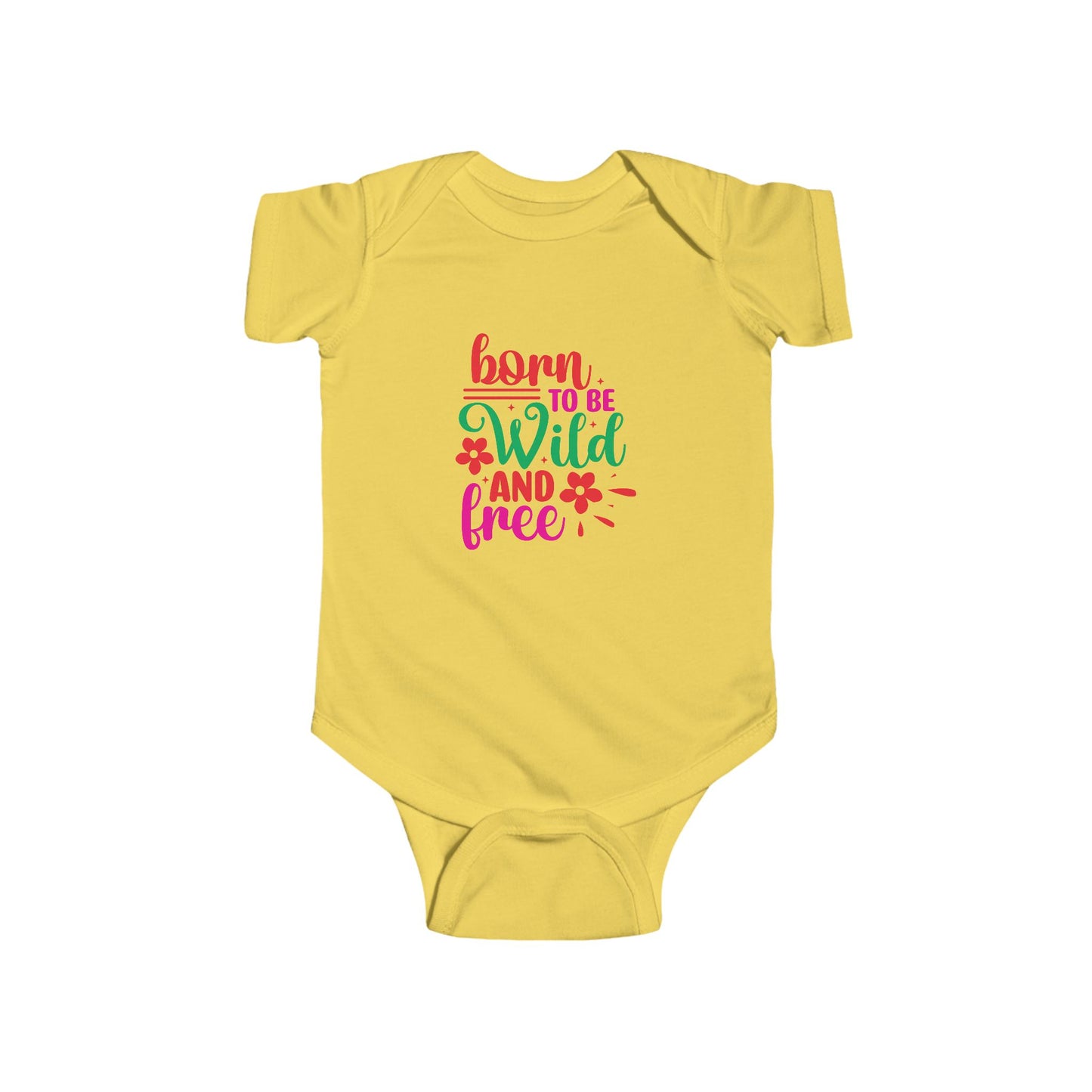Infant Bodysuit - 'Born to be Wild' - Baby Romper