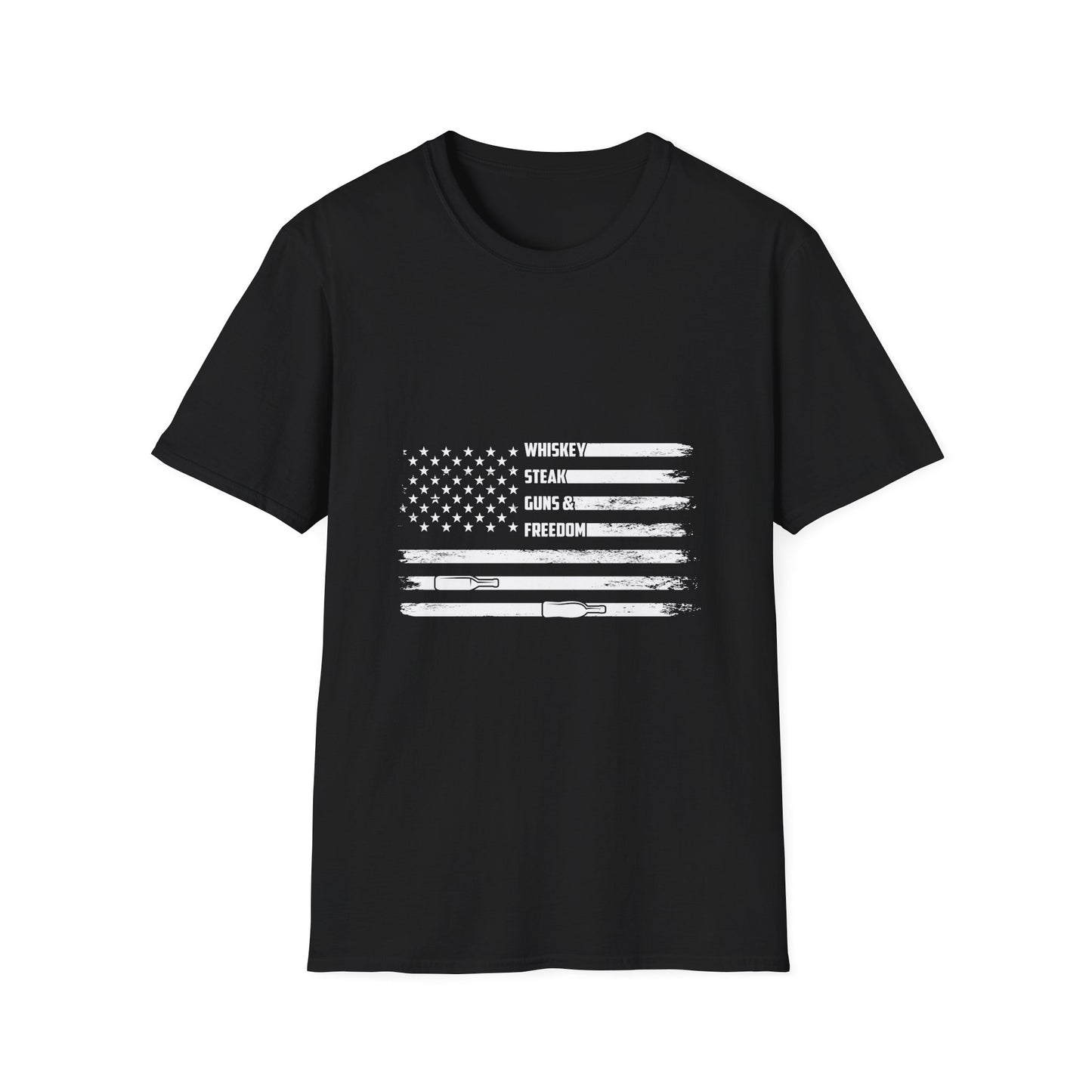 Patriotic American Flag T-Shirt, USA Independence Day Tee, Fourth of July Shirt, Red White Blue Top, Patriotic Clothing