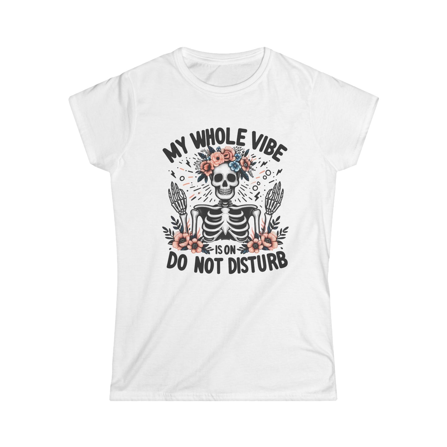 Women's Tee Vibe Shirt Do Not Disturb