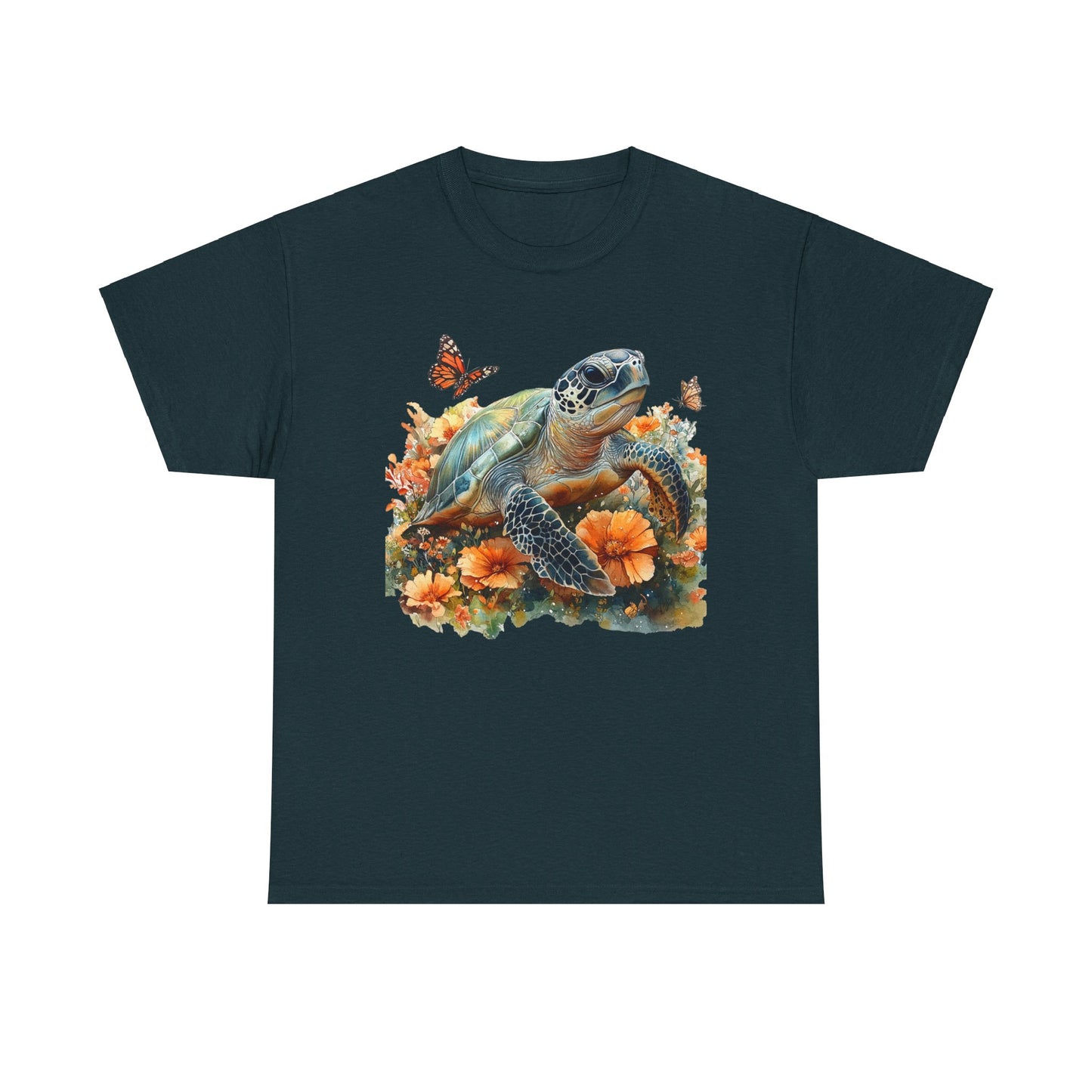 Sea Turtle Tee - Vibrant Colors Unisex