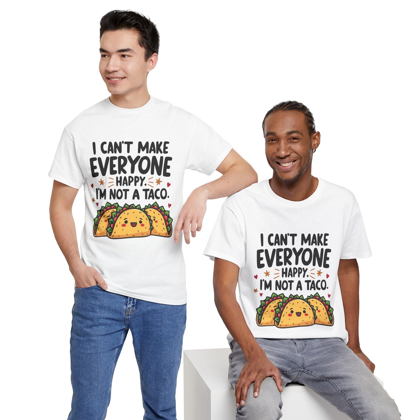 Funny Unisex Tee - 'I can't make everyone happy' Shirt