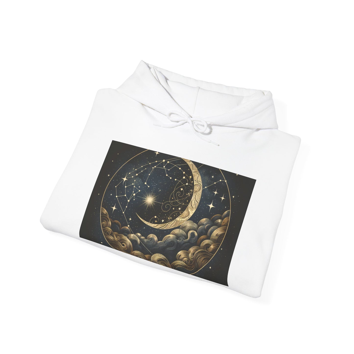 Celestial Hoodie, Cosmic Mystic Sweatshirt, Unisex Pullover, Galaxy Jumper, Space Theme Hoodie, Celestial Clothing
