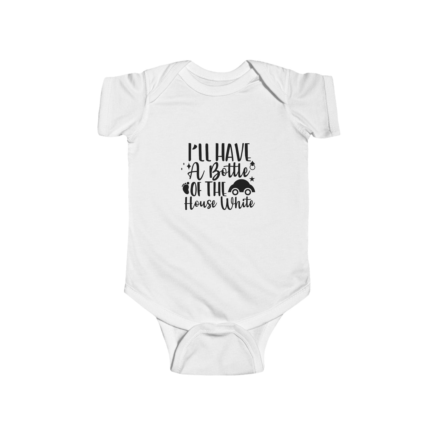 Cute Baby T Infant Fine Jersey Bodysuit, Newborn Baby Gift