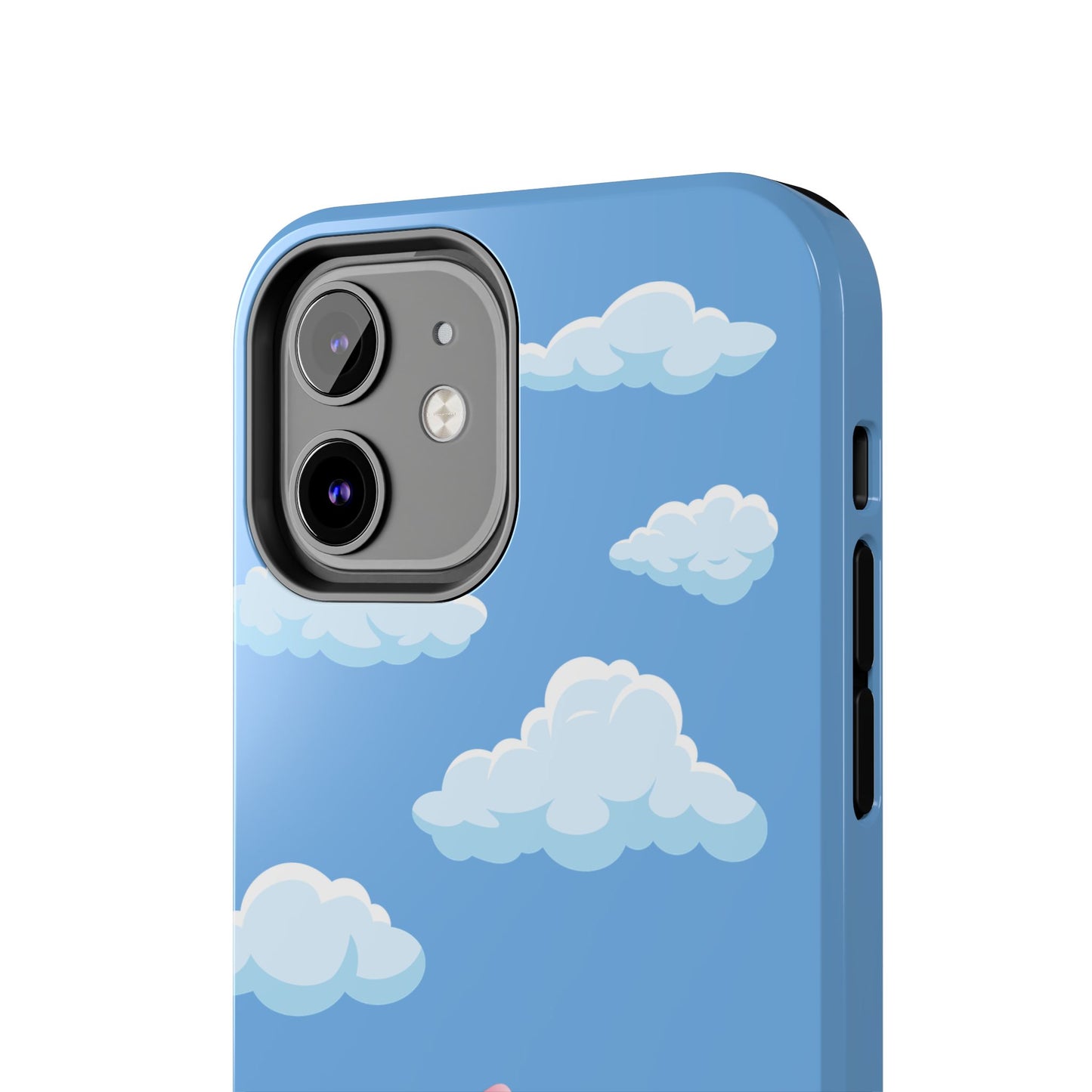 Cartoon Elephant Tough Phone Case - Cute Animal Lover Gift, Protective Cover for