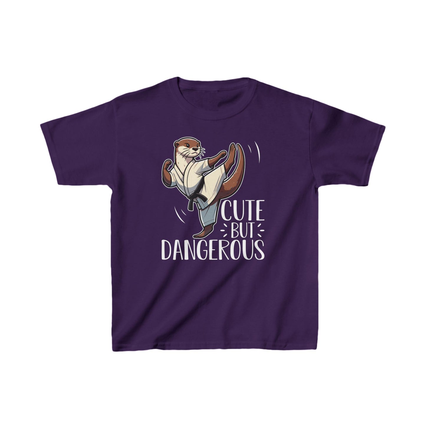 Kids Tee Cute but Dangerous Shirt, Children Tshirt, Fun Graphic Tee, Boys Girls Clothing, Playful Youth Top