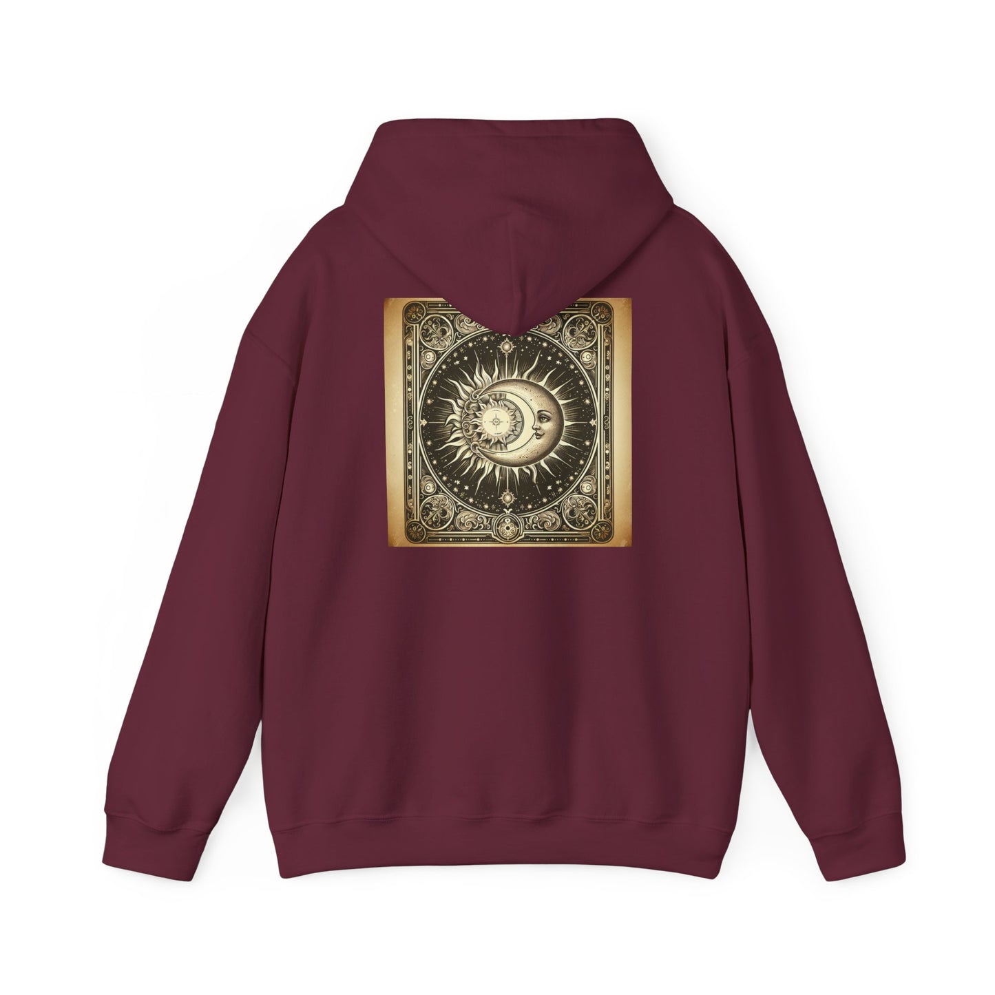 Celestial Hoodie, Cosmic Mystic Sweatshirt, Unisex Pullover, Galaxy Jumper, Space Theme Hoodie, Celestial Clothing