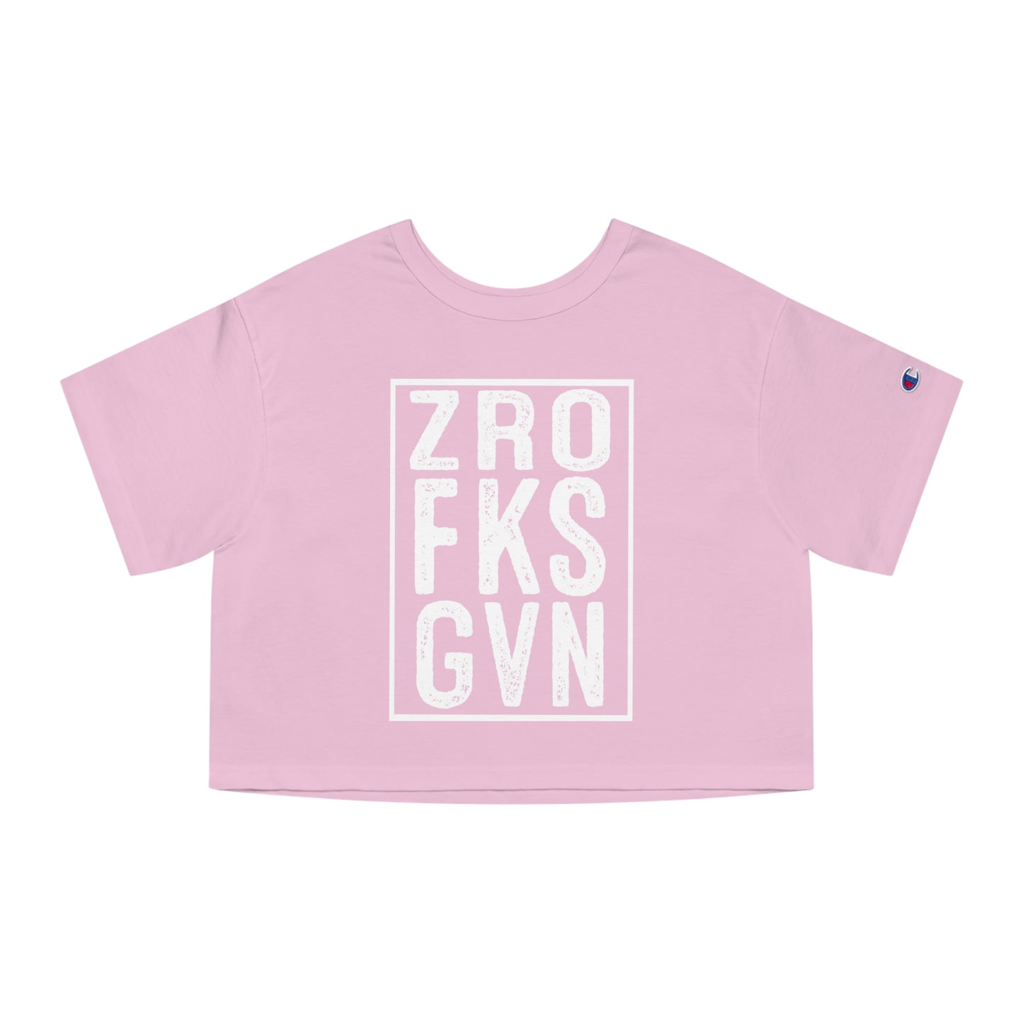 Cropped T-Shirt - zero fs given