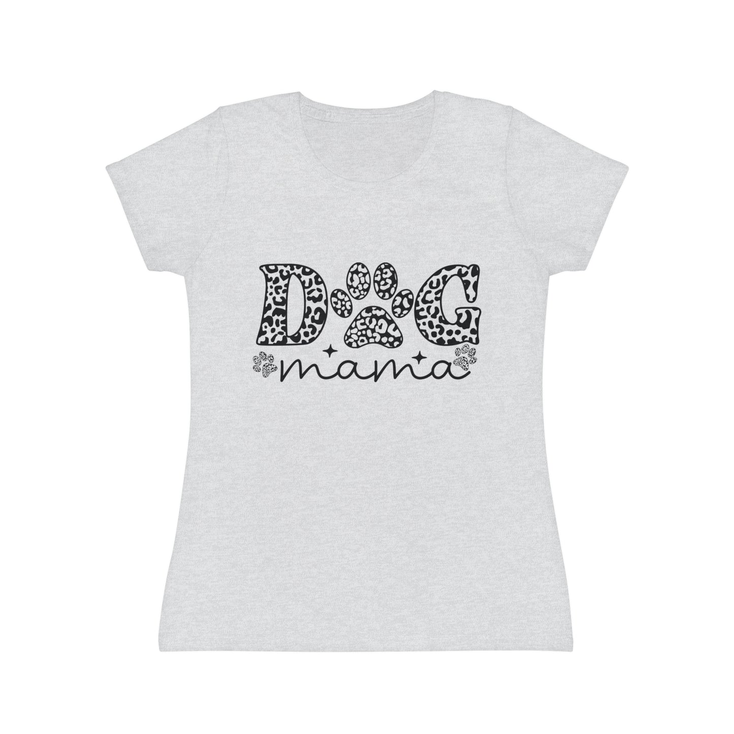 Dog Mom Iconic T-Shirt, Women's Dog Lover Tee,