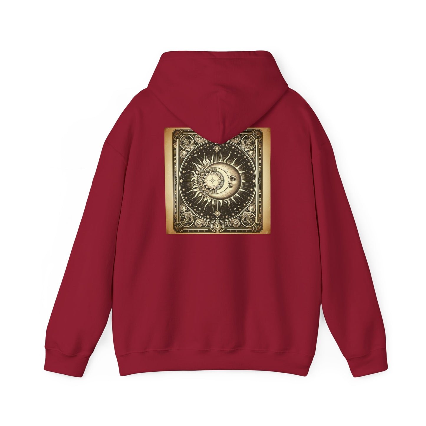 Celestial Hoodie, Cosmic Mystic Sweatshirt, Unisex Pullover, Galaxy Jumper, Space Theme Hoodie, Celestial Clothing