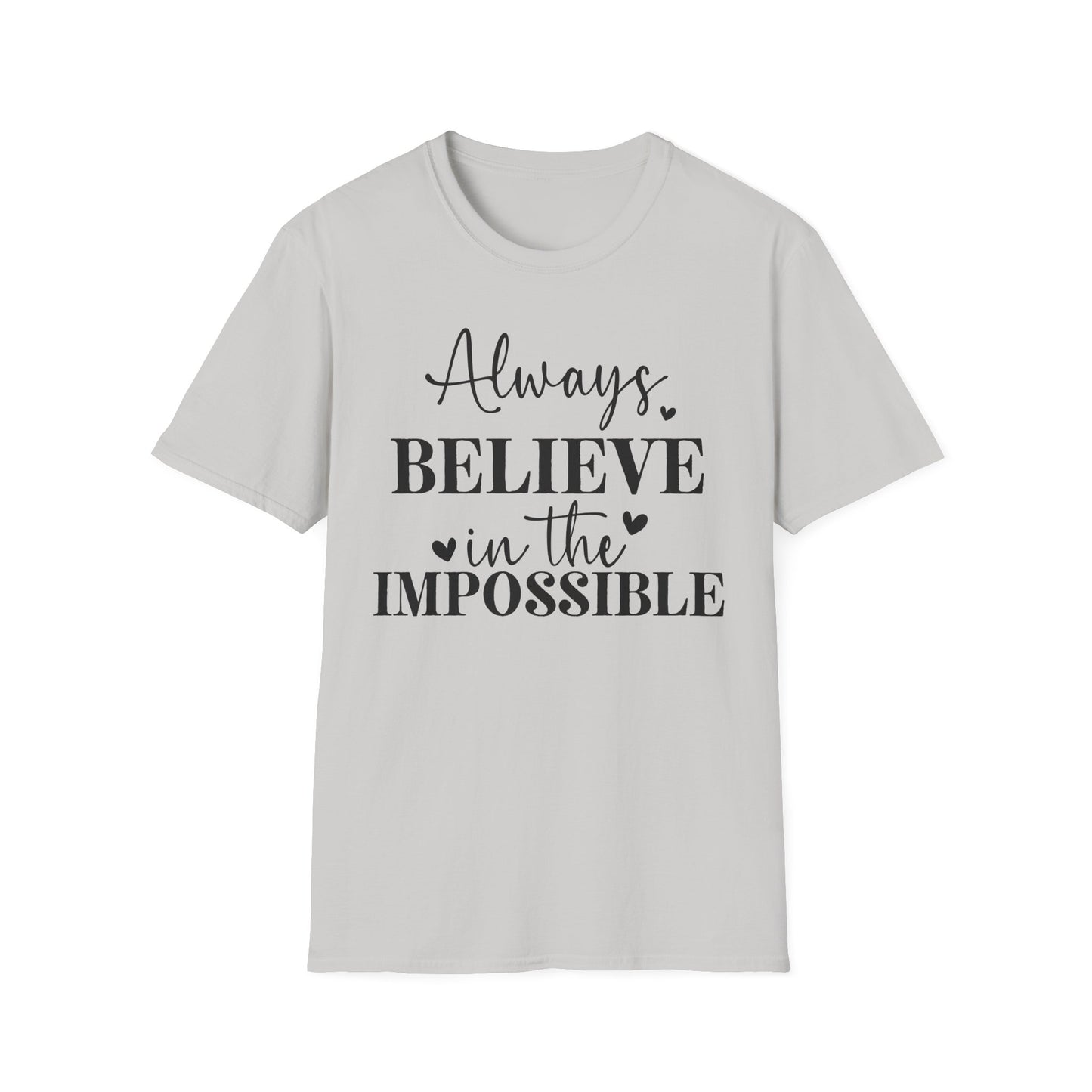 Inspiration Softstyle T-Shirt, Comfortable Tee, Motivational Shirt, Inspirational Clothing, Cozy Graphic Tee, Positive Vibes Top