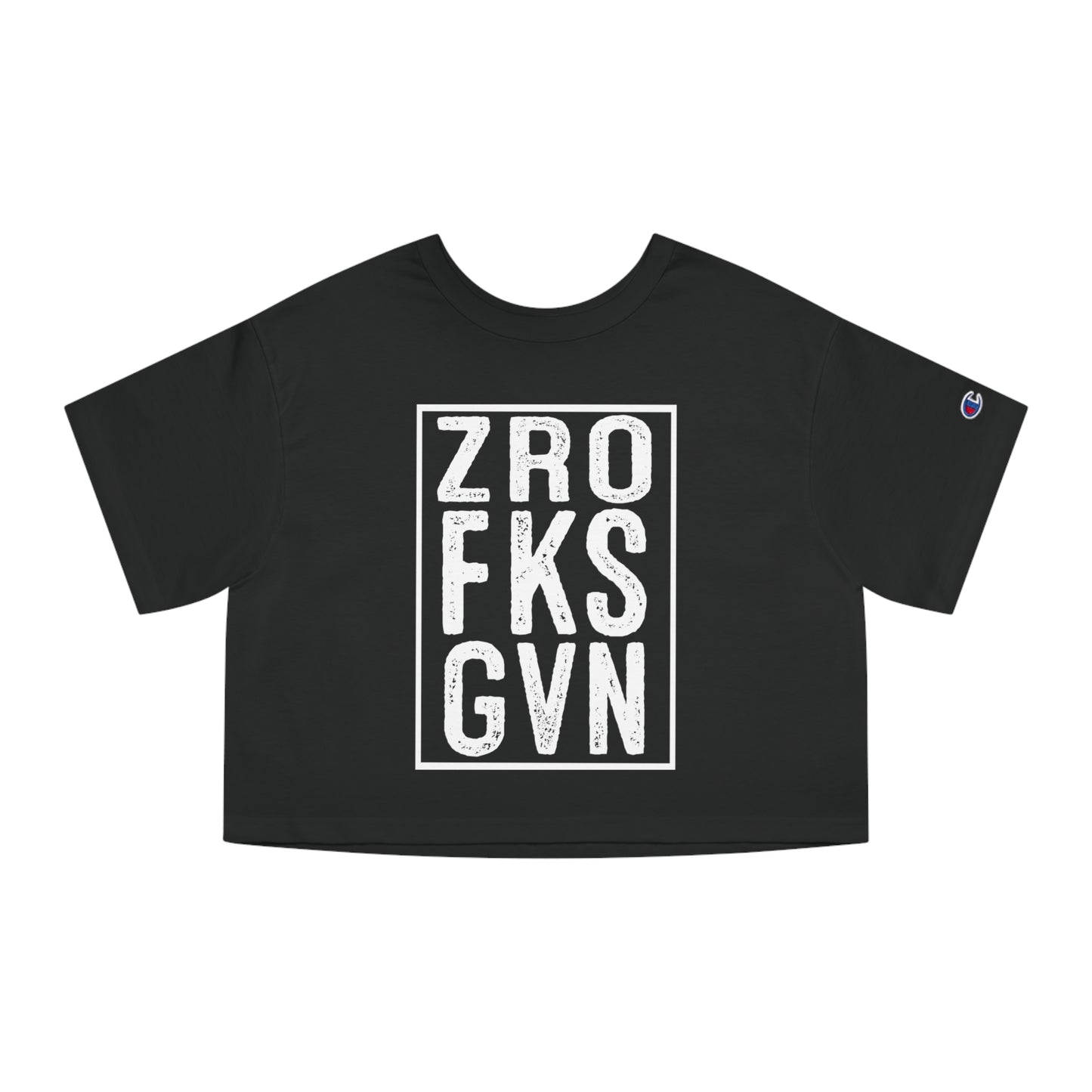Cropped T-Shirt - zero fs given