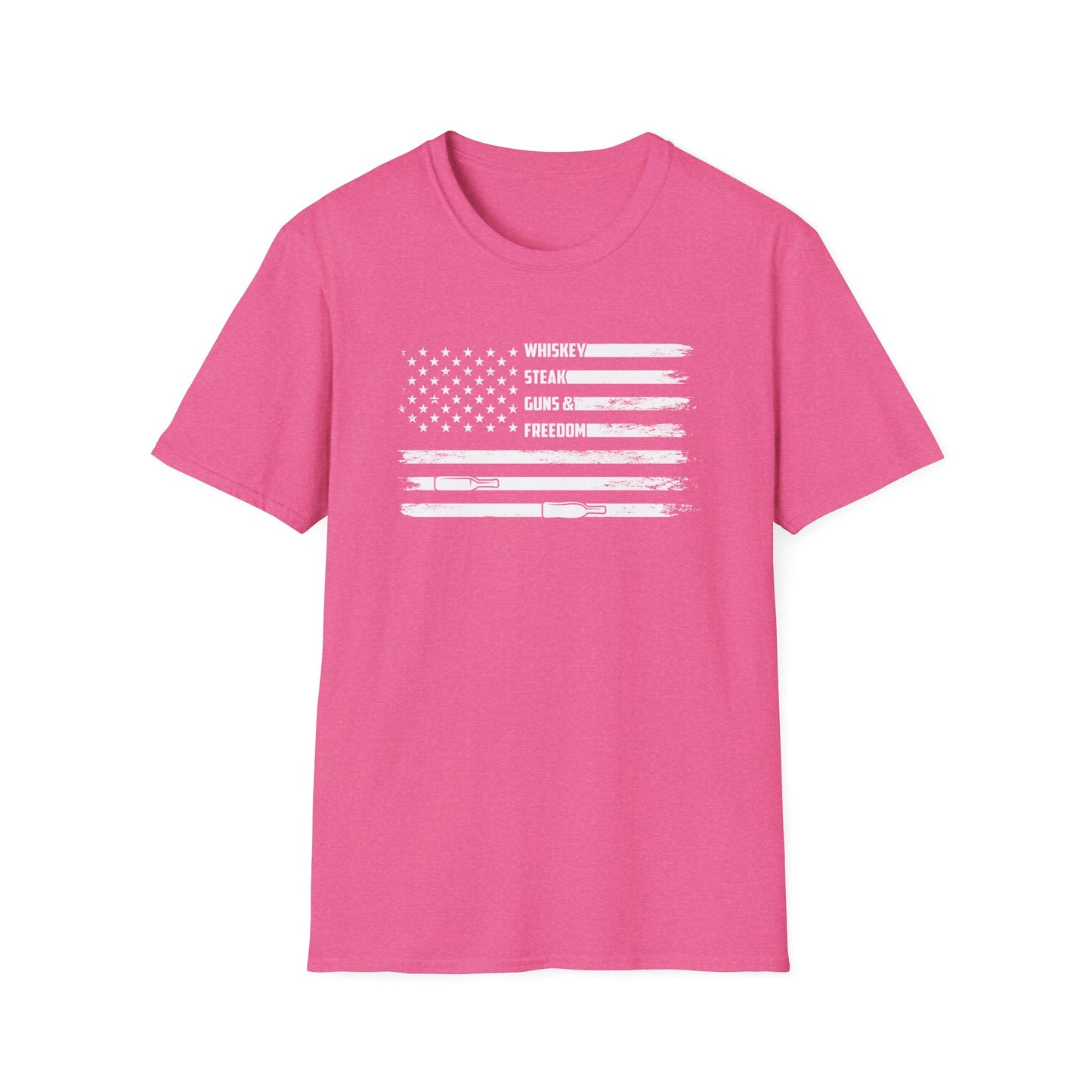 Patriotic American Flag T-Shirt, USA Independence Day Tee, Fourth of July Shirt, Red White Blue Top, Patriotic Clothing