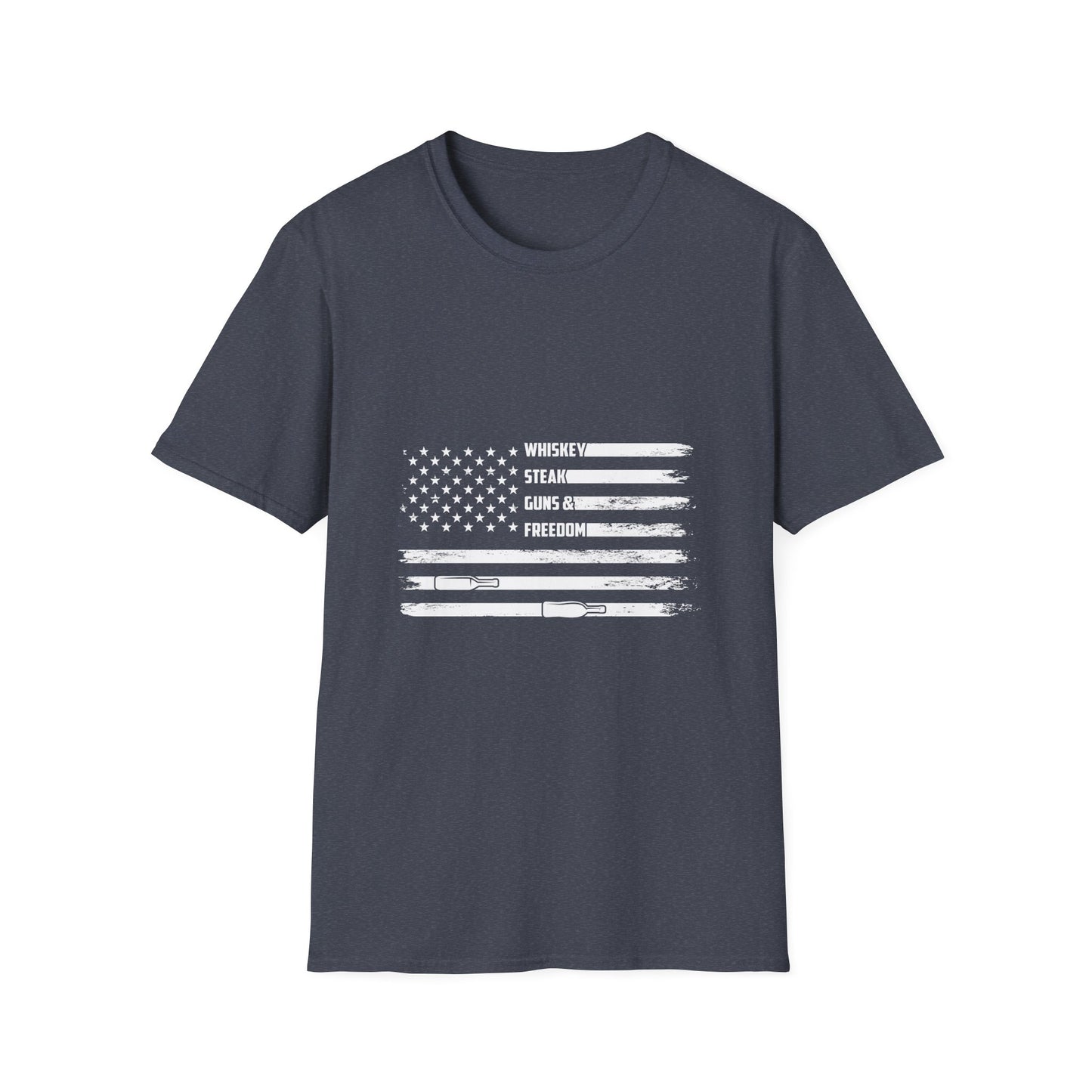 Patriotic American Flag T-Shirt, USA Independence Day Tee, Fourth of July Shirt, Red White Blue Top, Patriotic Clothing