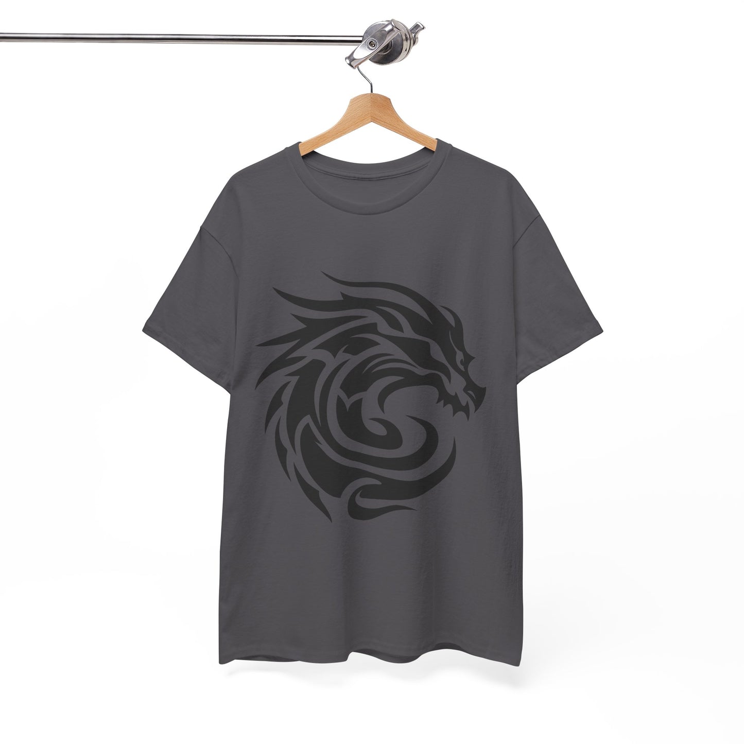 Dragon Tshirt, Fire Breathing Tee, Mythical Creature Shirt, Medieval Fantasy Top, Unisex Cotton Graphic Tee