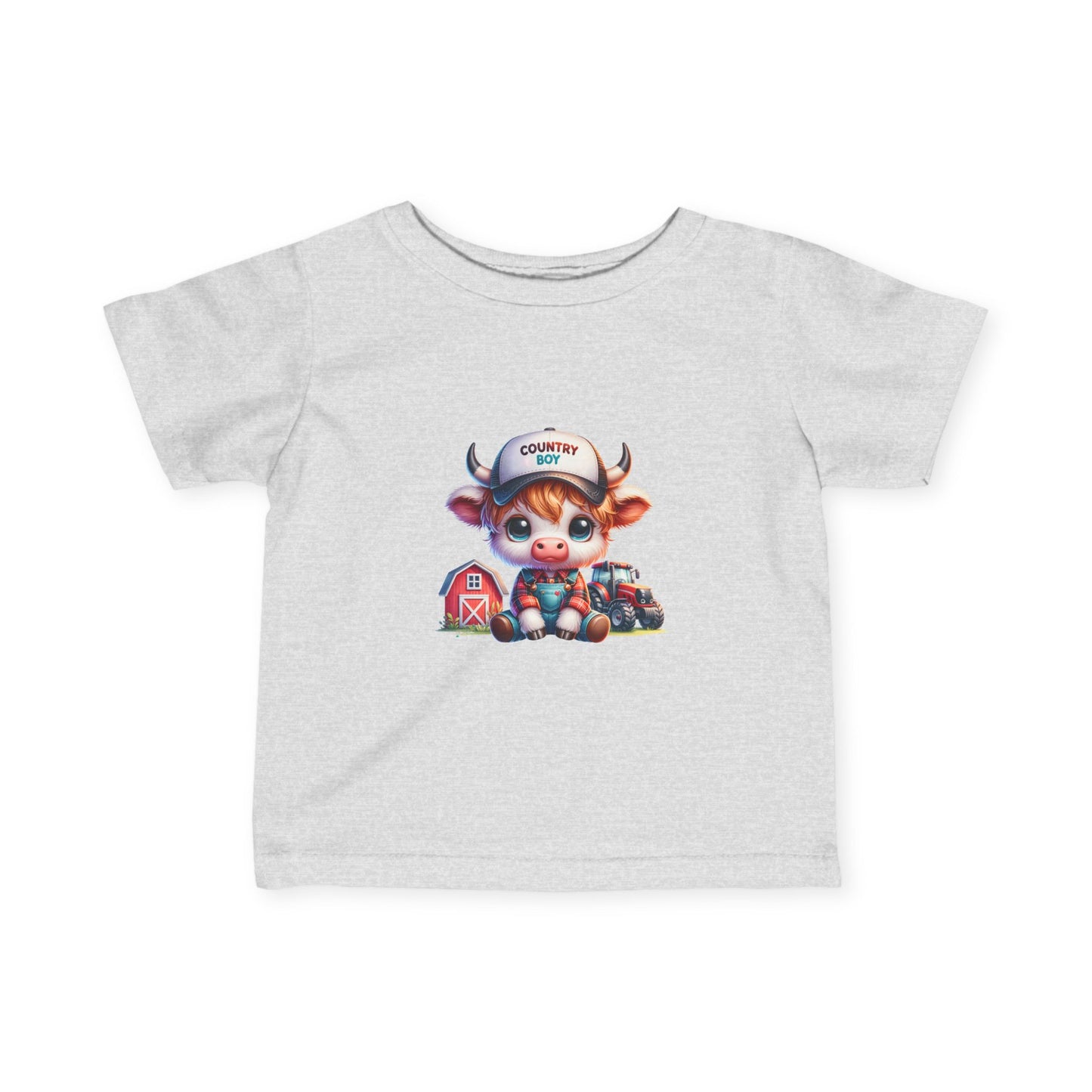 Country Boy Baby Tee, Western Infant Shirt, Cowboy Baby Top, Southern Toddler T-Shirt, Ranch Baby Clothes