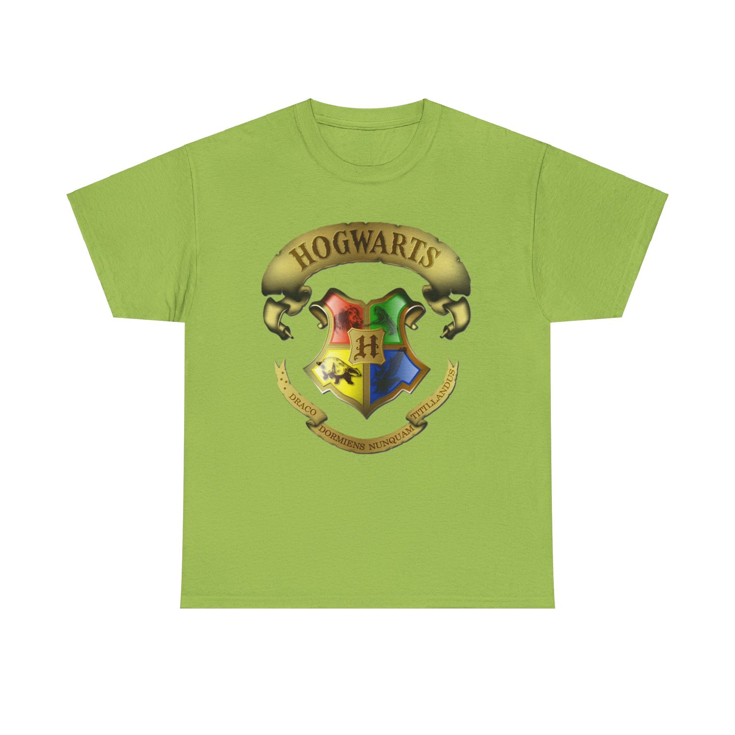 Hogwarts Tshirt, Harry Potter Tee, Wizard School Shirt, Magical Cotton Top, Gift for Fantasy Fans