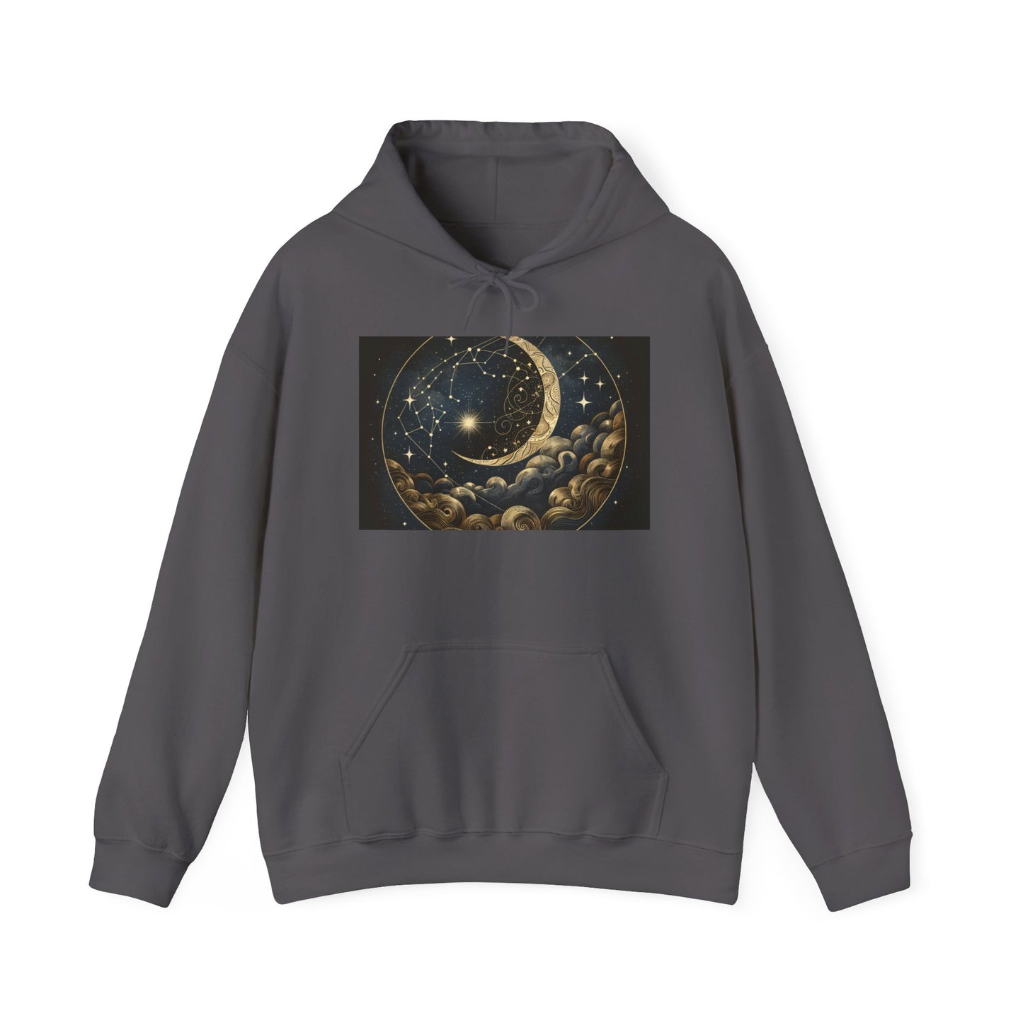 Celestial Hoodie, Cosmic Mystic Sweatshirt, Unisex Pullover, Galaxy Jumper, Space Theme Hoodie, Celestial Clothing