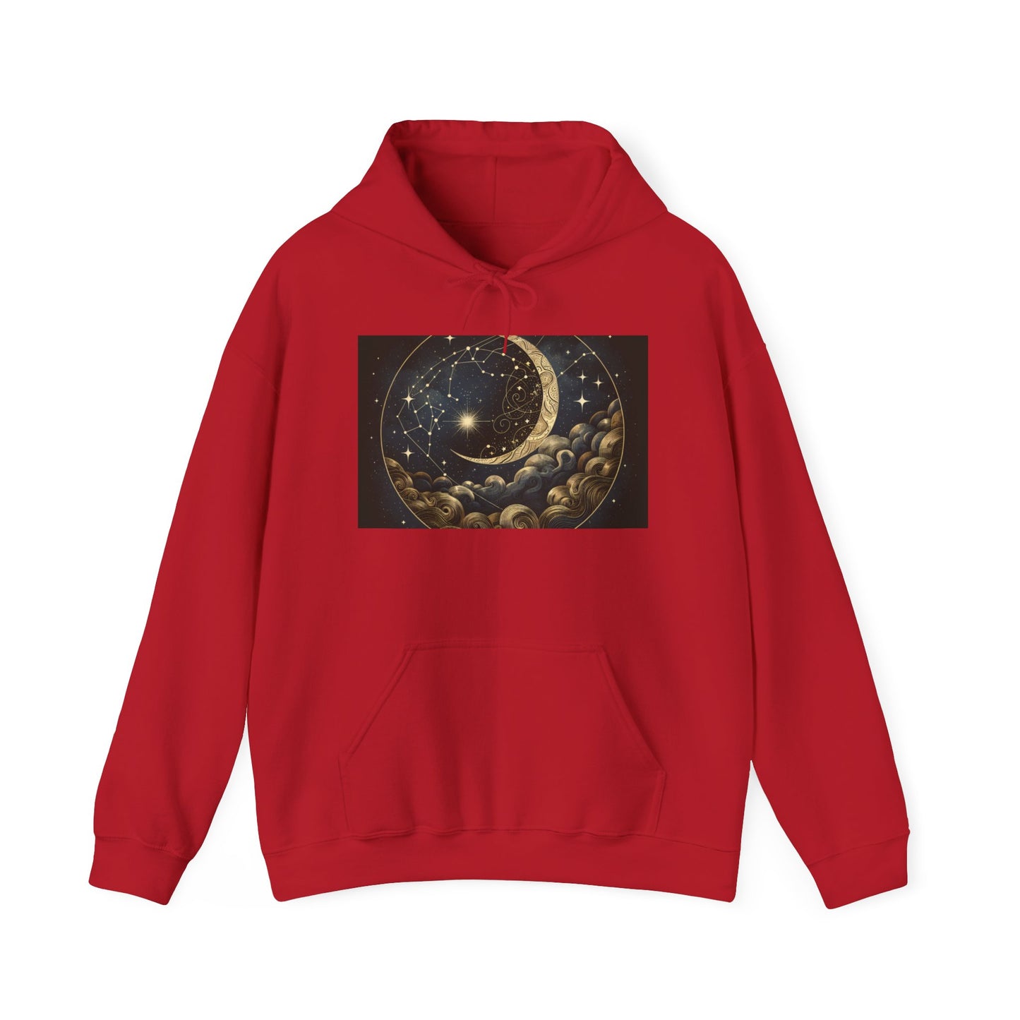 Celestial Hoodie, Cosmic Mystic Sweatshirt, Unisex Pullover, Galaxy Jumper, Space Theme Hoodie, Celestial Clothing