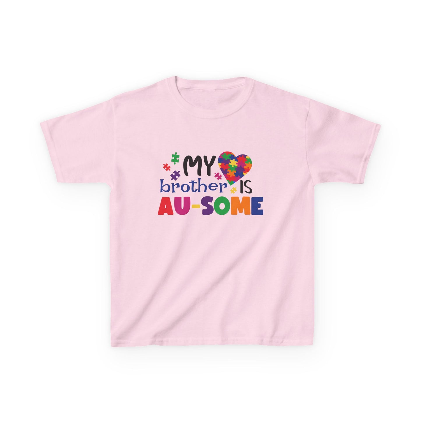 My Brother is Au-Some, Autism Awareness Shirt, Gift for Siblings, Cute T-Shirt