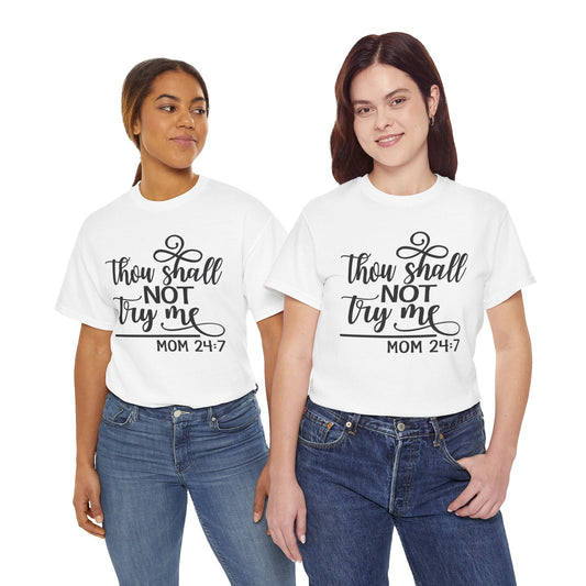 Funny Mom Graphic Tee - Unisex Heavy Cotton